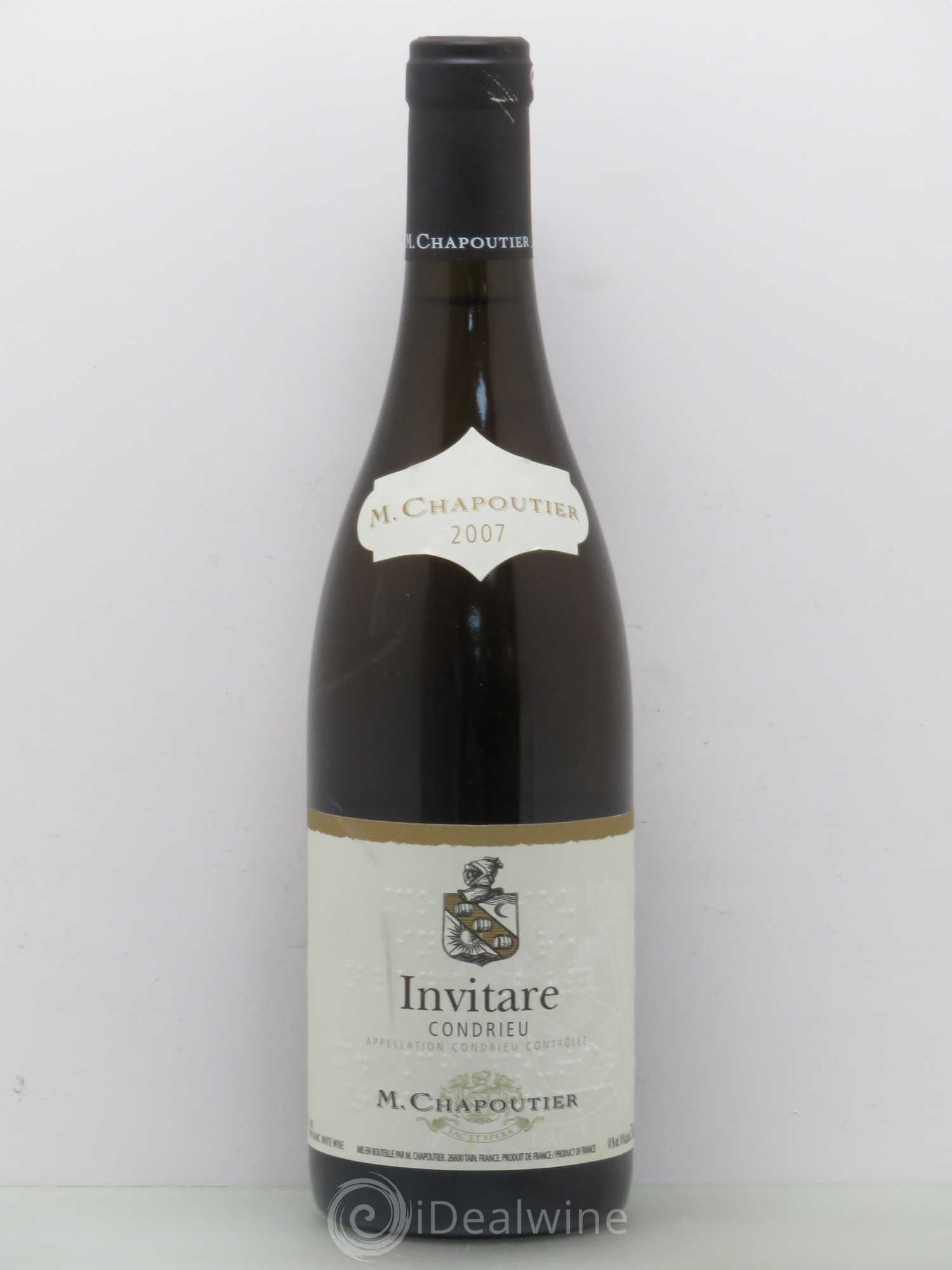 Condrieu Invitaire Chapoutier 2007 - Posten von 1 Flasche - 0