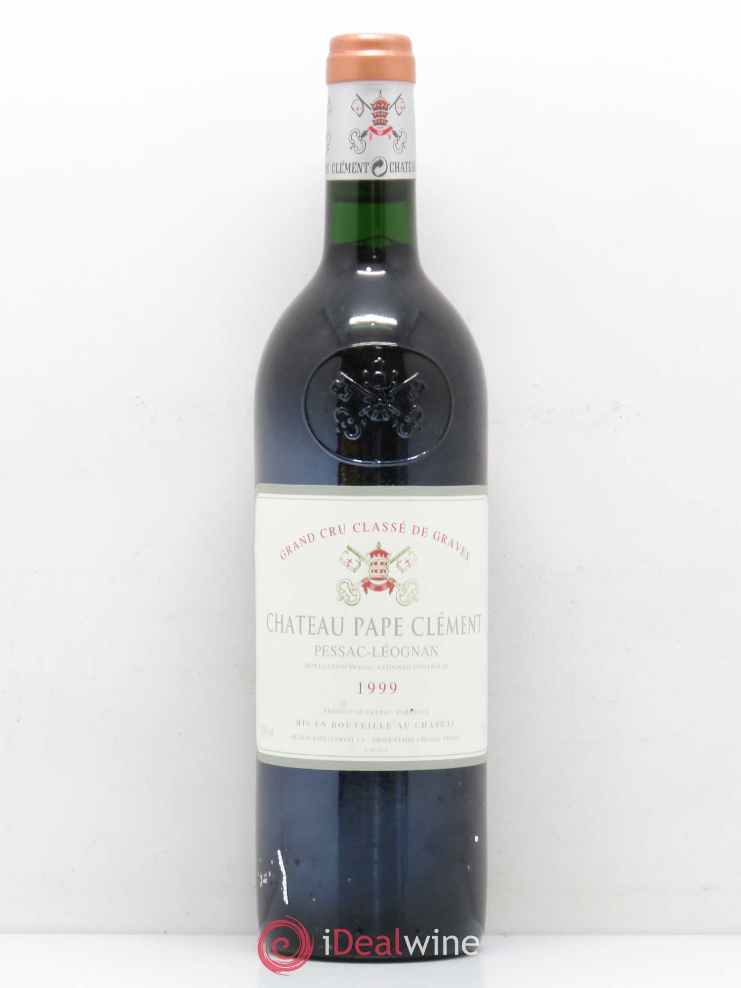 Château Pape Clément Cru Classé de Graves 1999 - Lot de 1 bouteille - 0