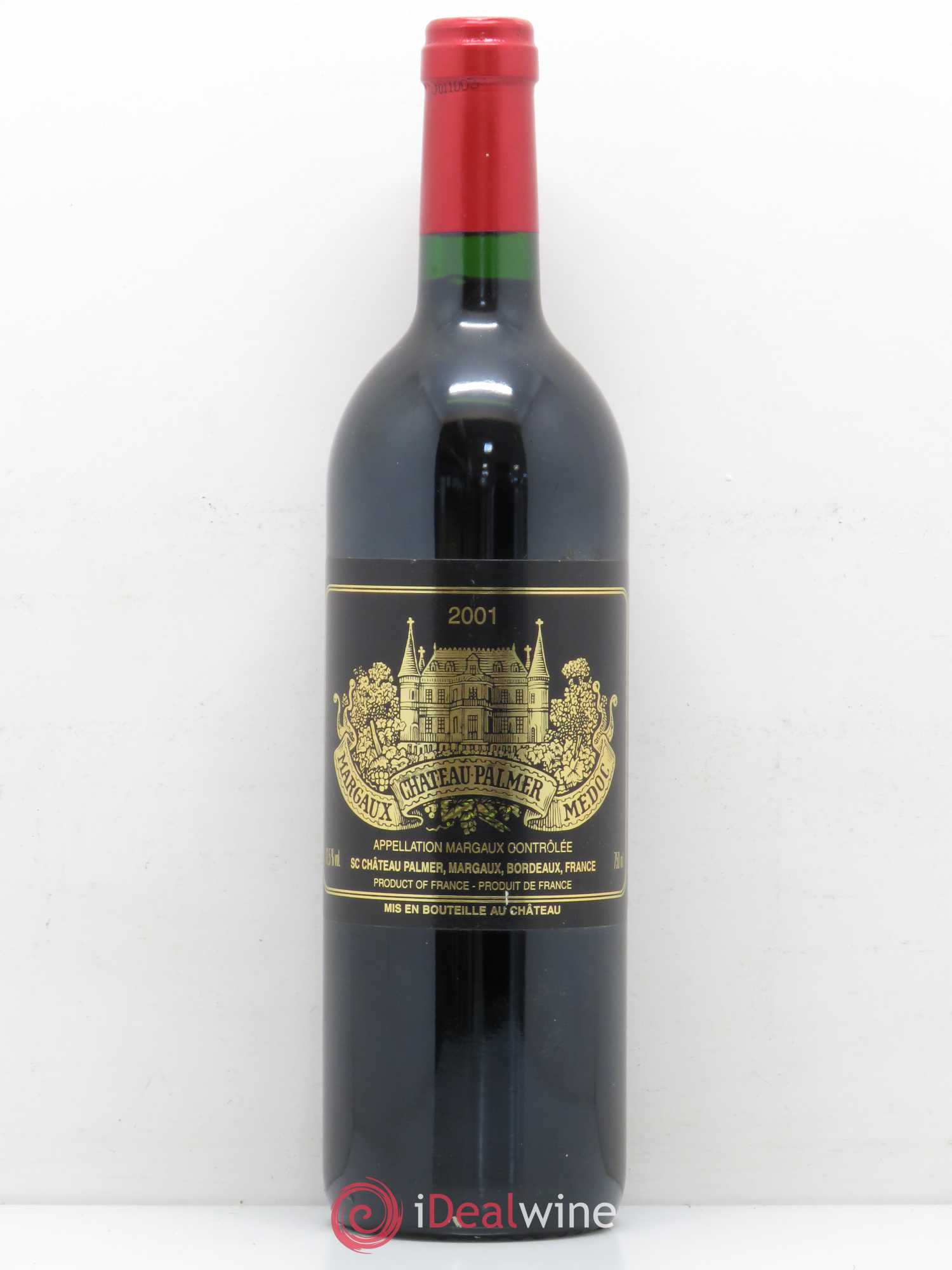 Château Palmer 3ème Grand Cru Classé 2001 - Lot de 1 bouteille - 0