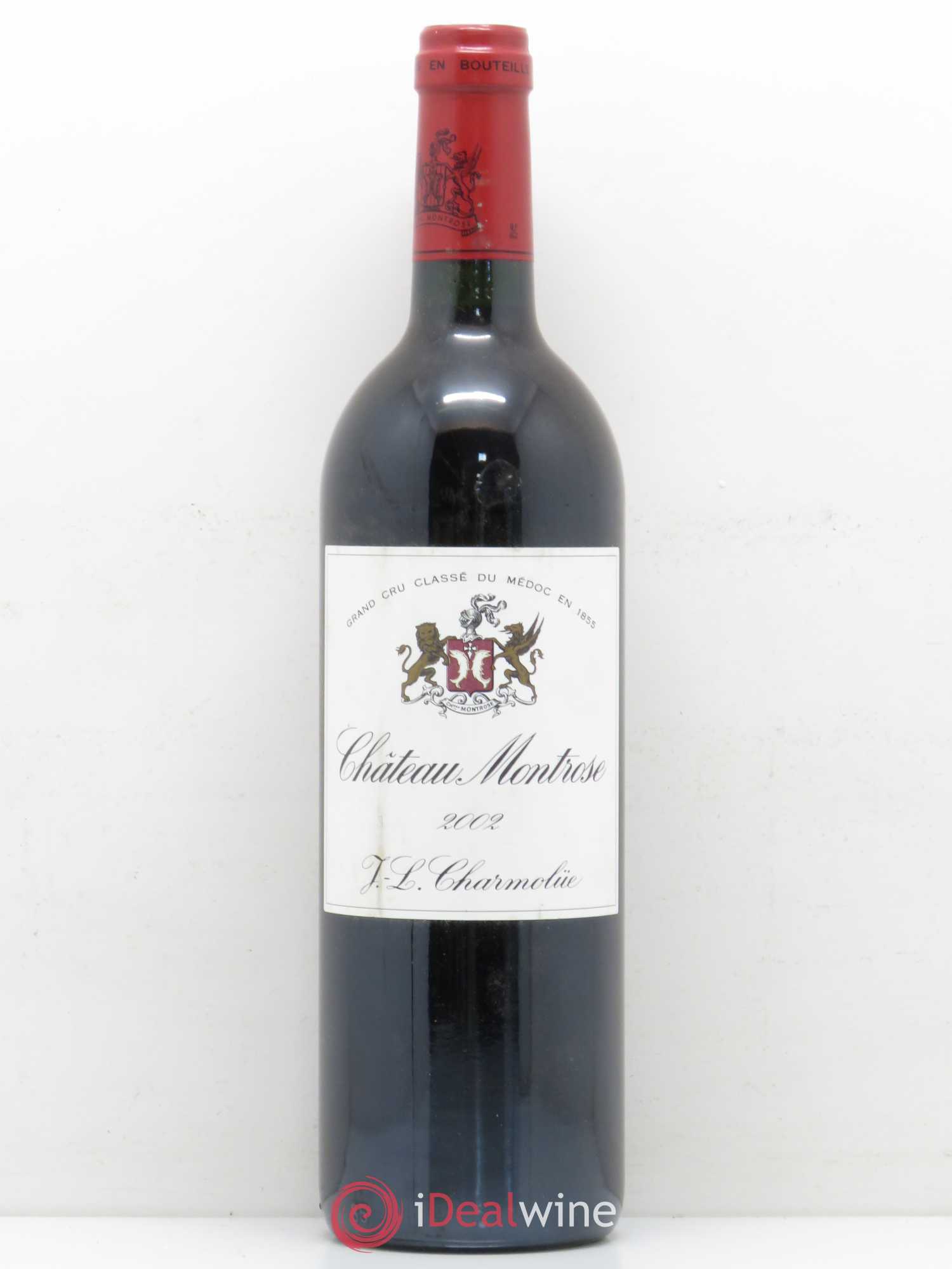 Château Montrose 2ème Grand Cru Classé 2002 - Lot de 1 bouteille - 0