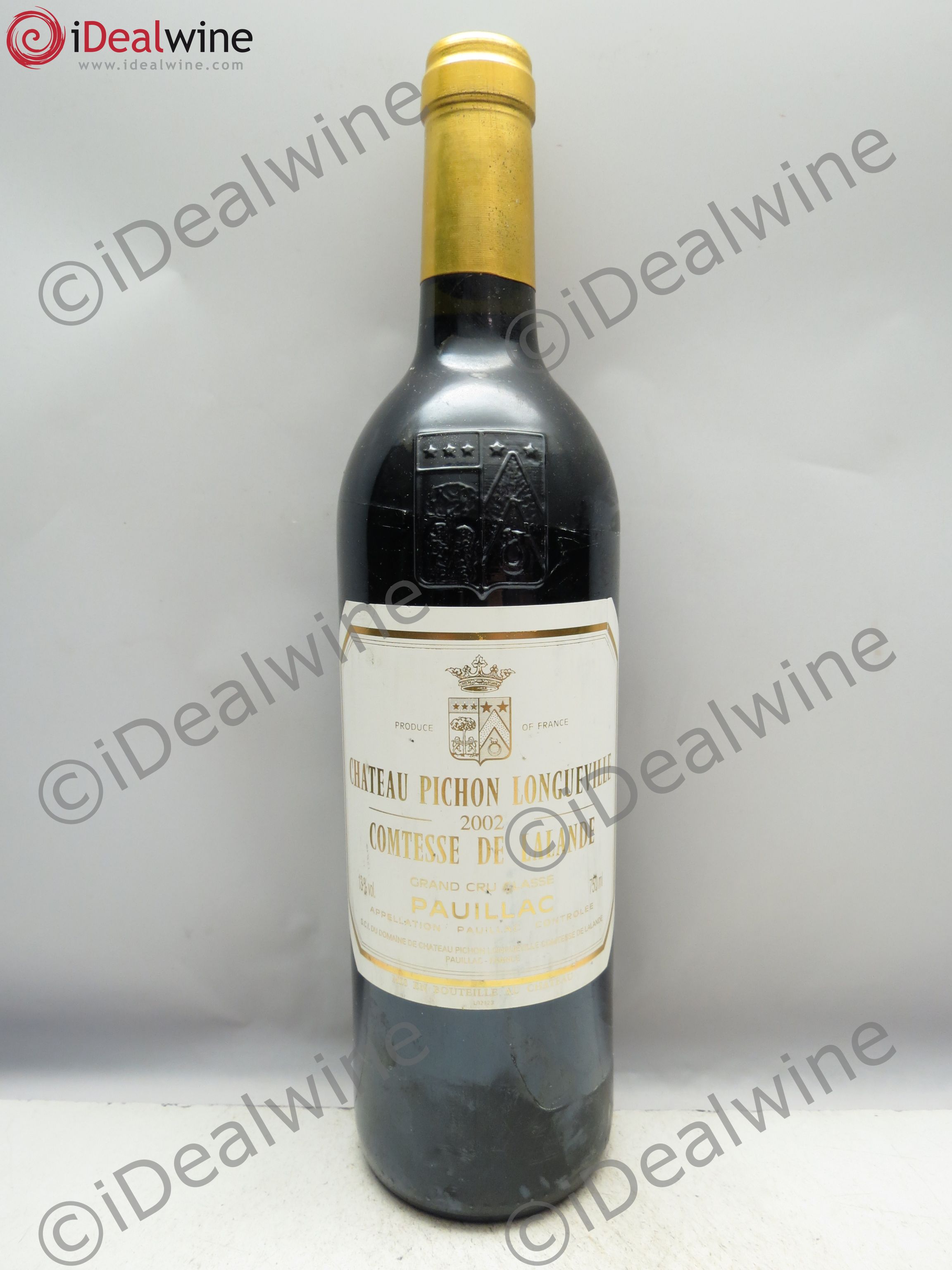 Château Pichon Longueville Comtesse de Lalande 2ème Grand Cru Classé 2002 - Lot de 1 bouteille - 0