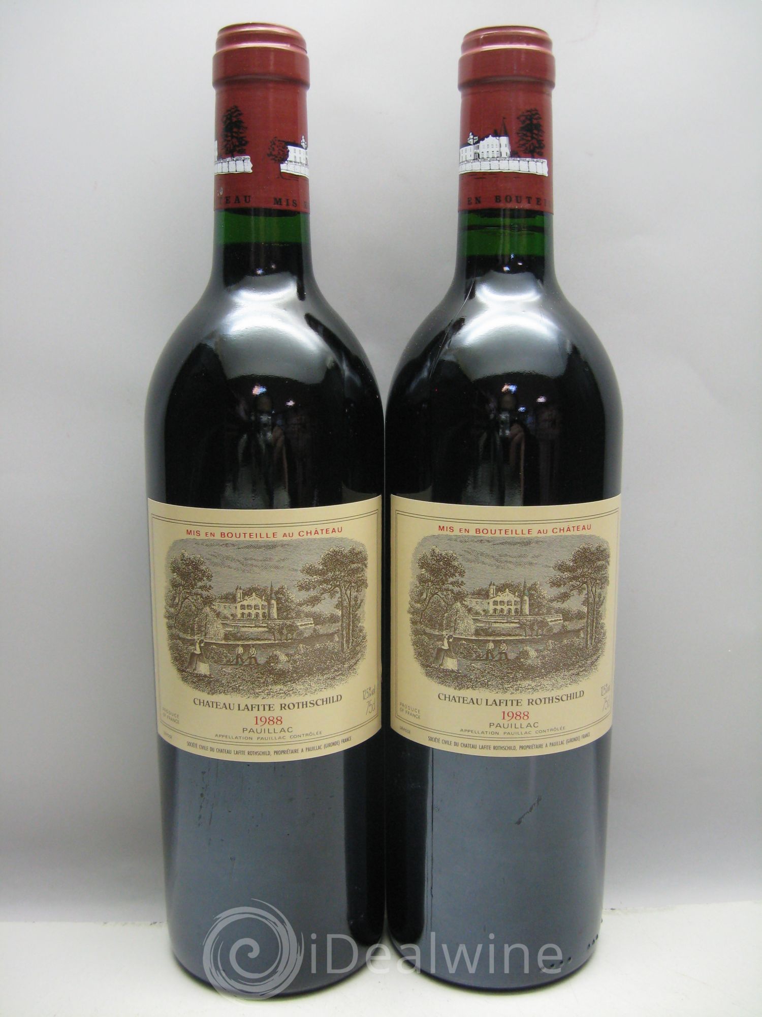 Château Lafite Rothschild 1er Grand Cru Classé 1988 - Lot de 12 bouteilles - 3