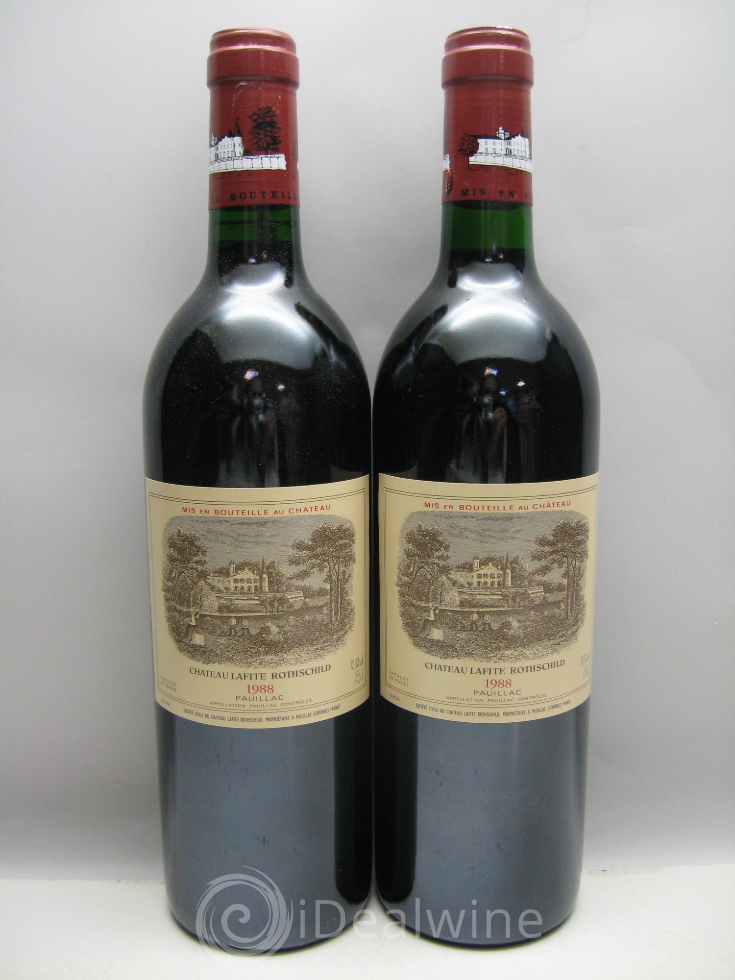 Château Lafite Rothschild 1er Grand Cru Classé 1988 - Lot de 12 bouteilles - 4