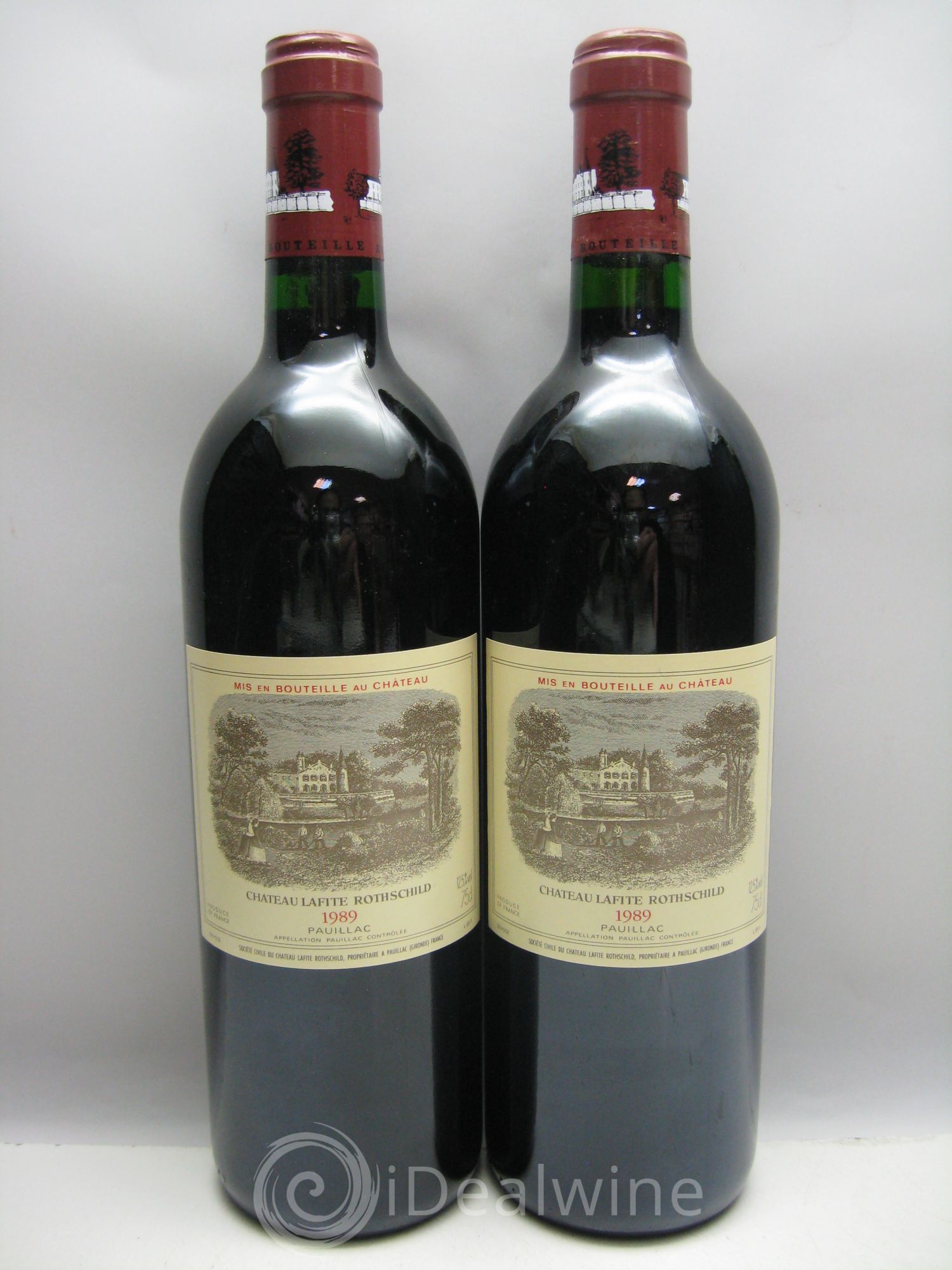 Château Lafite Rothschild 1er Grand Cru Classé 1989 - Lot de 12 bouteilles - 1