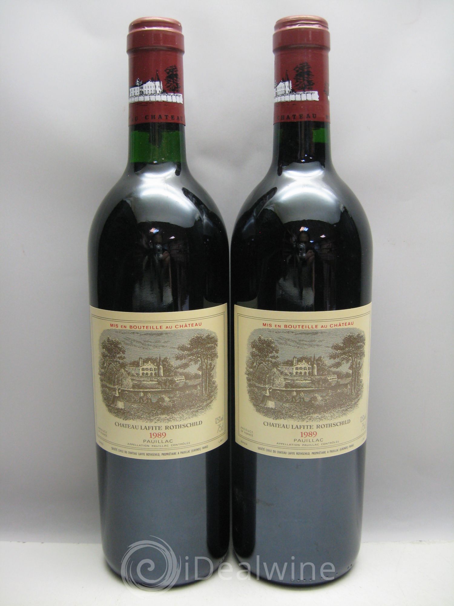 Château Lafite Rothschild 1er Grand Cru Classé 1989 - Lot de 12 bouteilles - 3
