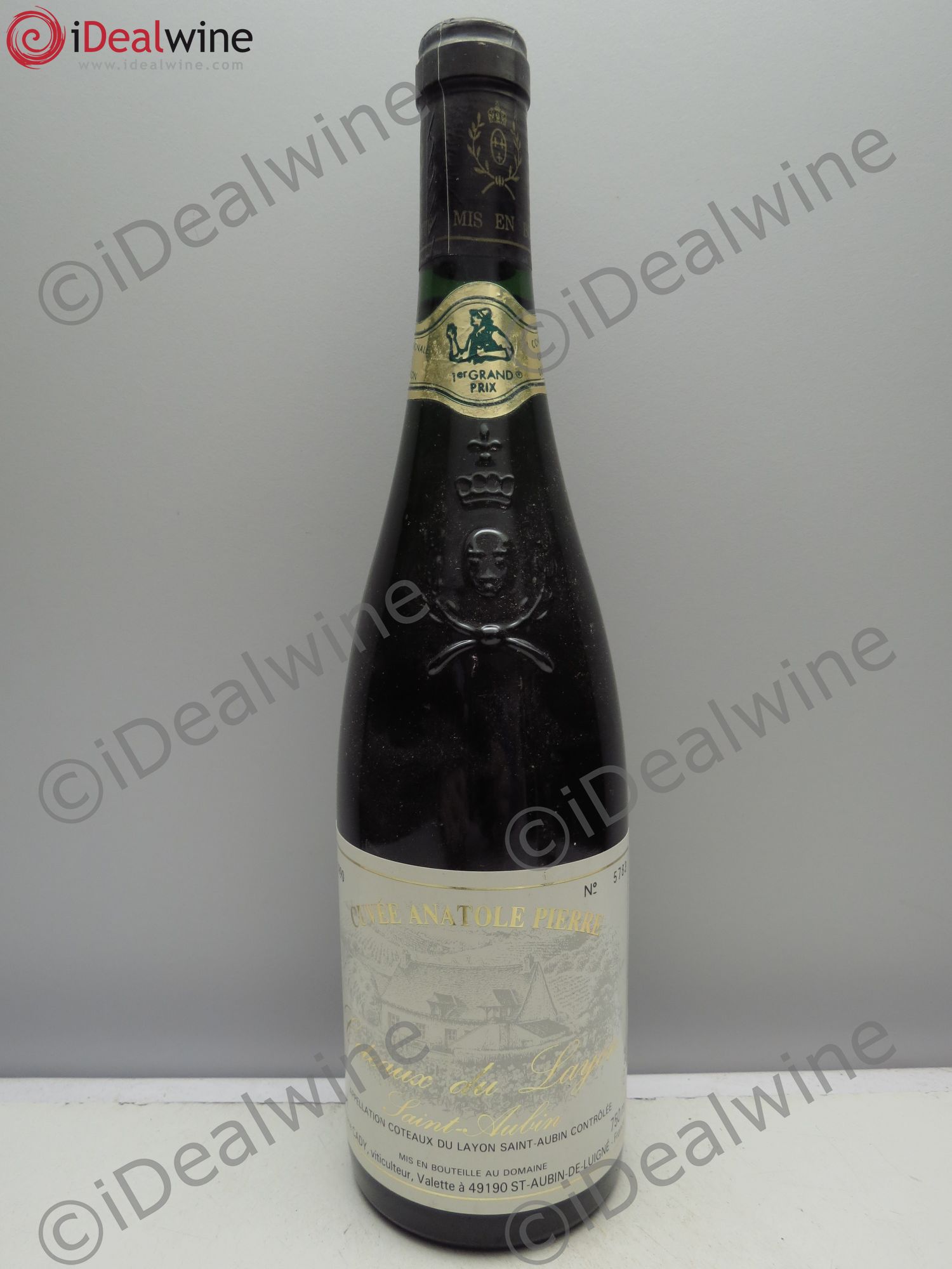 Coteaux du Layon St Aubin Cuvée Anatole Pierre Domaine Cady 1990 - Lotto di 1 bottiglia - 0
