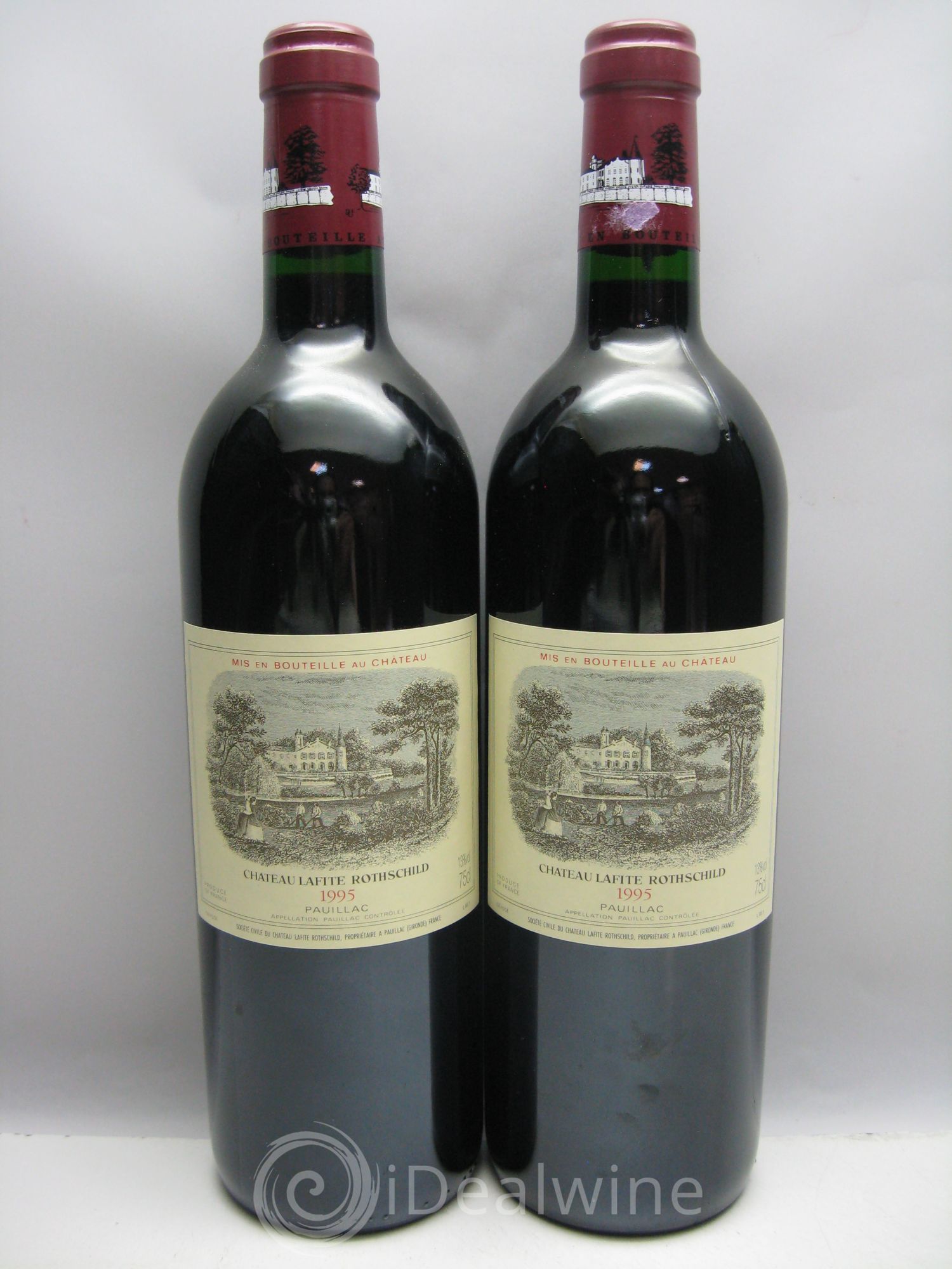 Château Lafite Rothschild 1er Grand Cru Classé 1995 - Lot de 12 bouteilles - 2