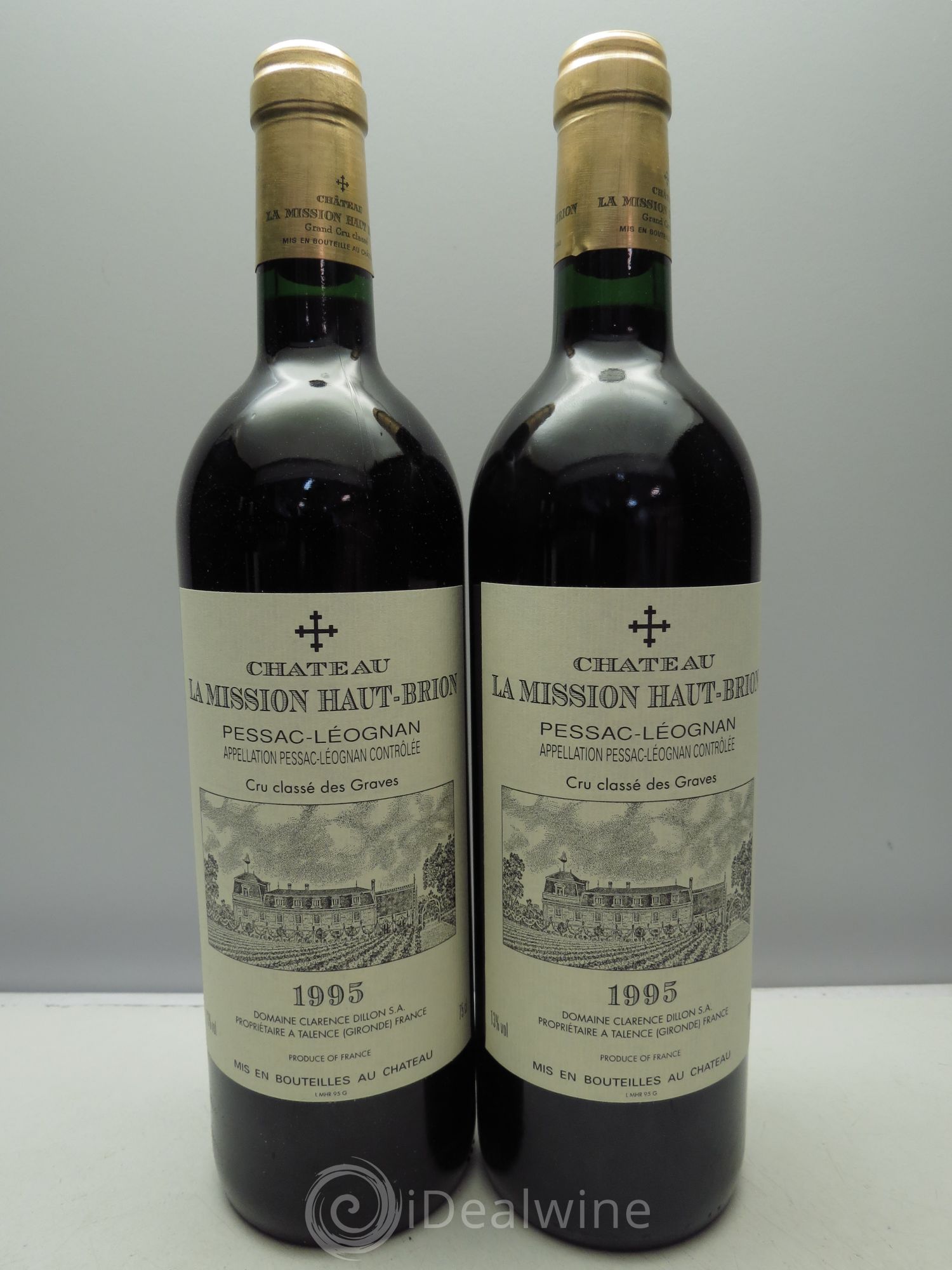 Château la Mission Haut-Brion Cru Classé de Graves 1995 - Lot de 6 bouteilles - 3