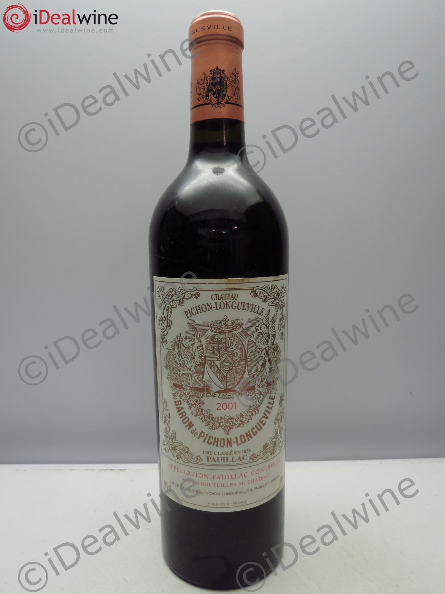 Pichon Longueville Baron 2ème Grand Cru Classé 2001 - Lot de 1 bouteille - 0