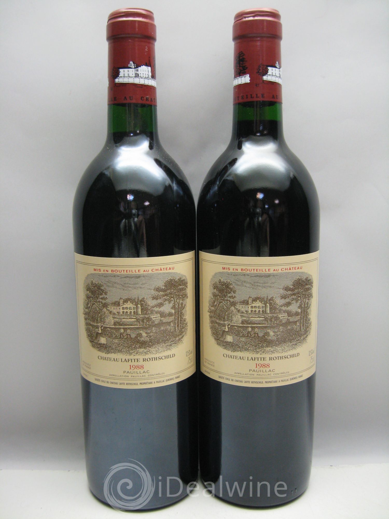 Château Lafite Rothschild 1er Grand Cru Classé 1988 - Lot de 12 bouteilles - 4