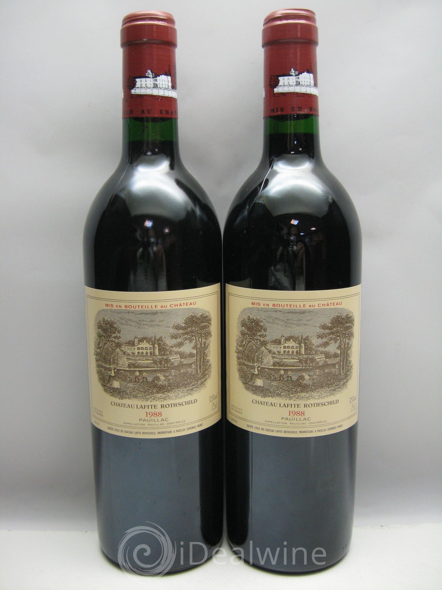 Château Lafite Rothschild 1er Grand Cru Classé 1988 - Lot de 12 bouteilles - 5