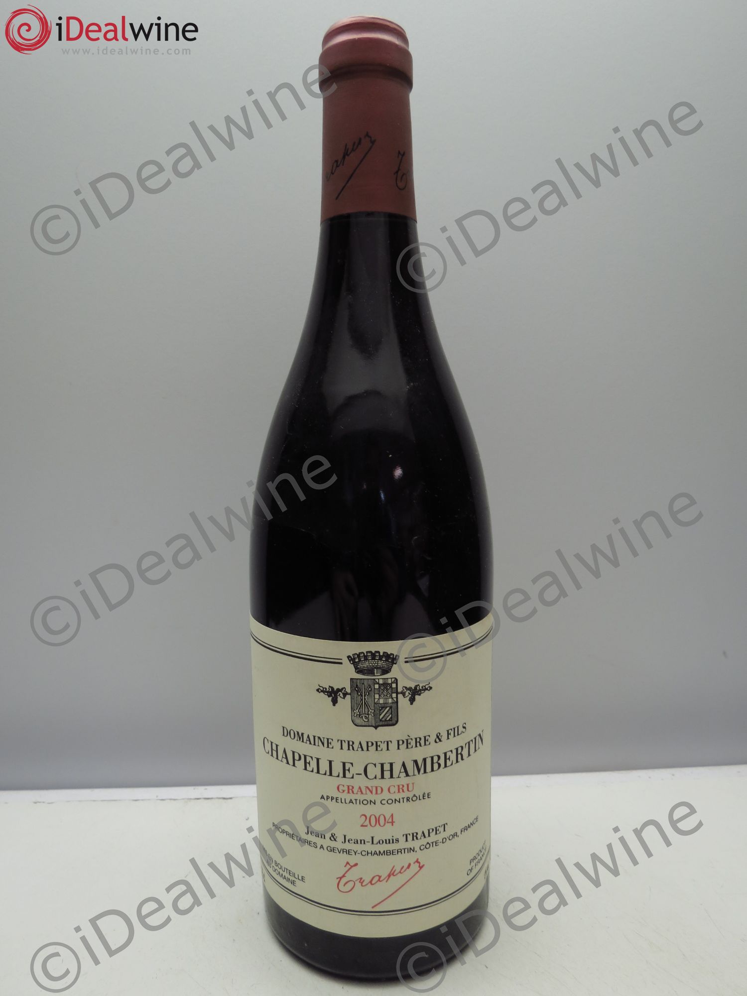 Chapelle-Chambertin Grand Cru Domaine Trapet 2004 - Lot de 1 bouteille - 0