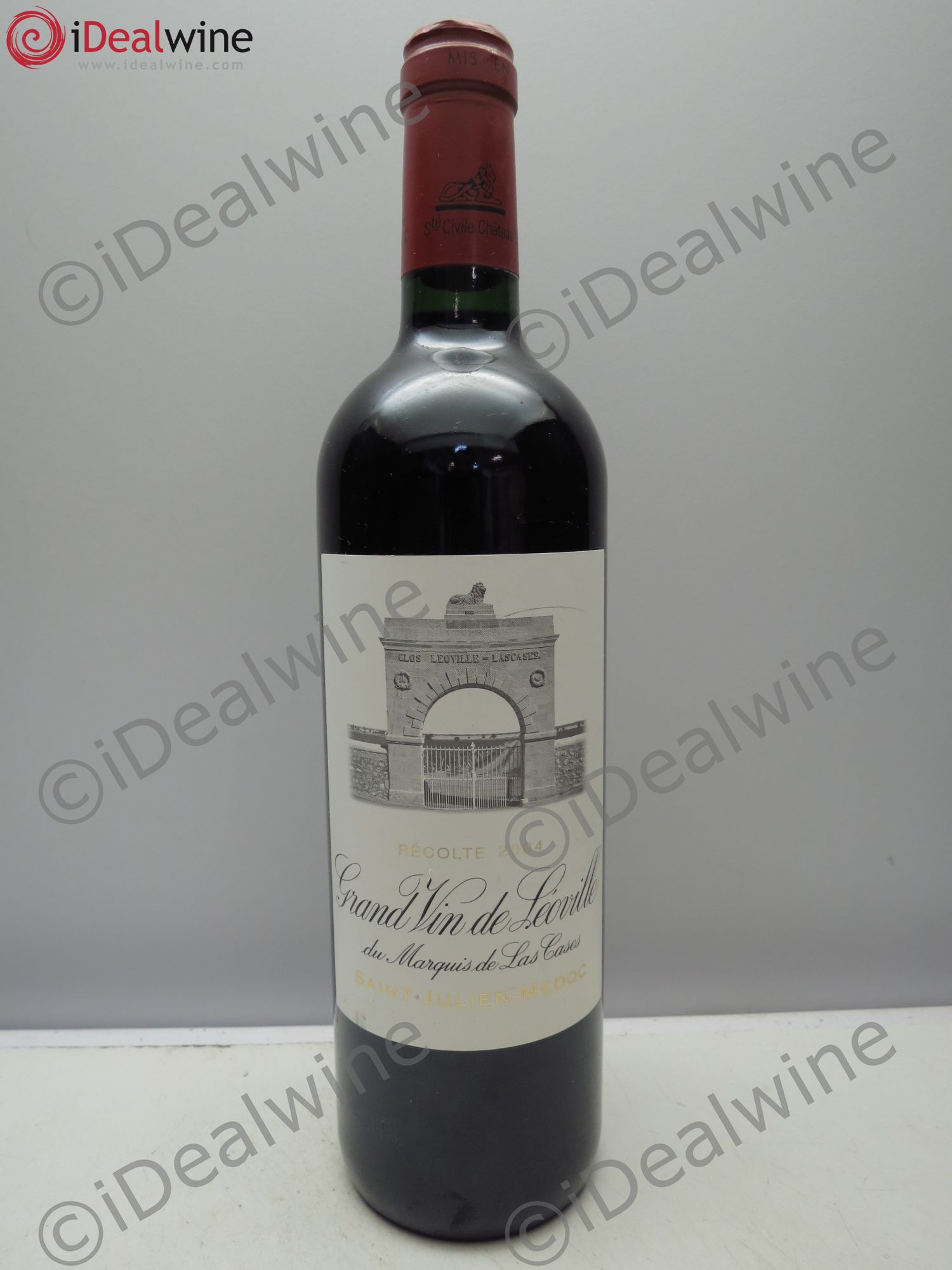 Château Léoville Las Cases 2ème Grand Cru Classé 2004 - Lot de 1 bouteille - 0