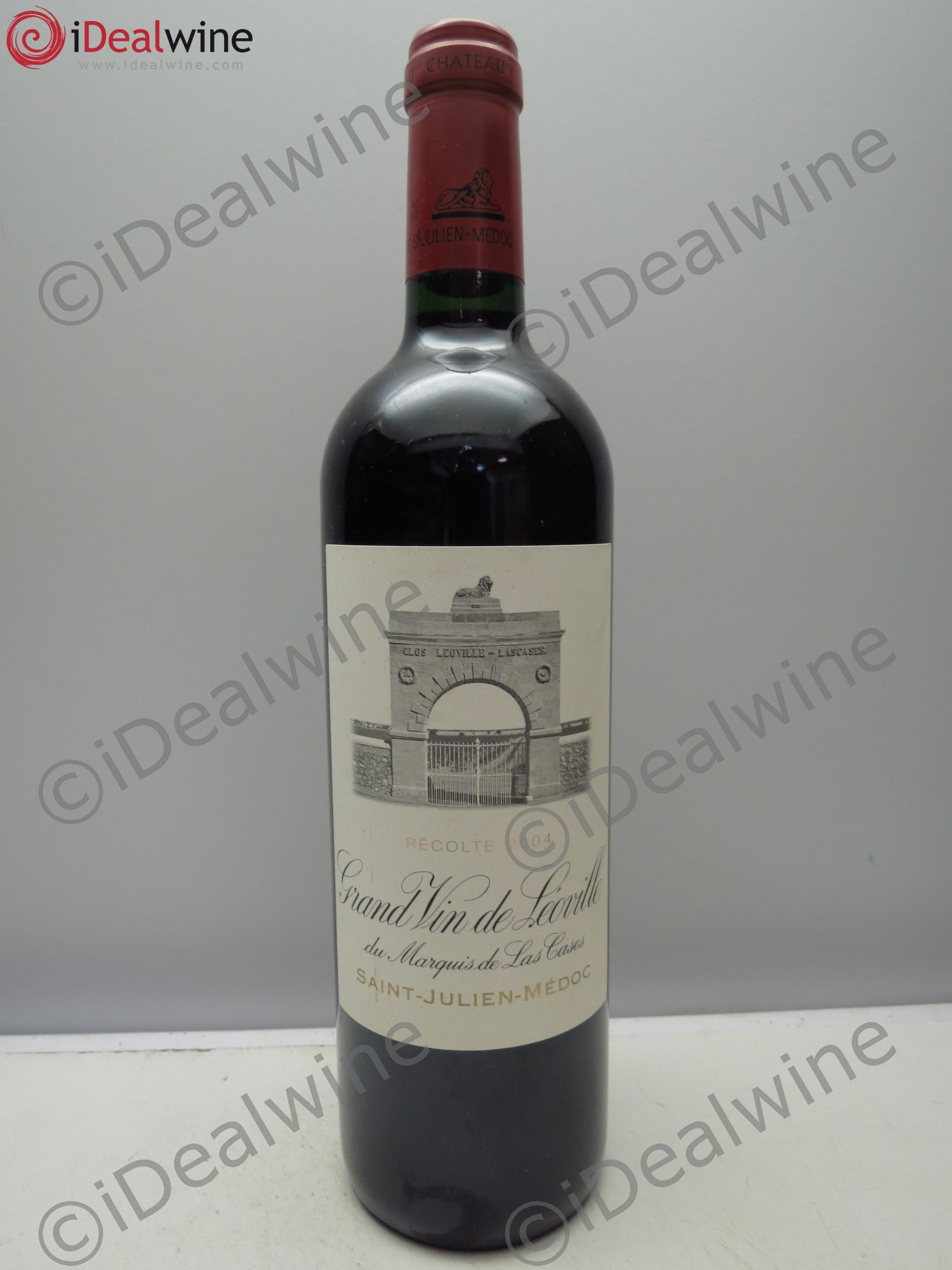 Château Léoville Las Cases 2ème Grand Cru Classé 2004 - Lot de 1 bouteille - 0