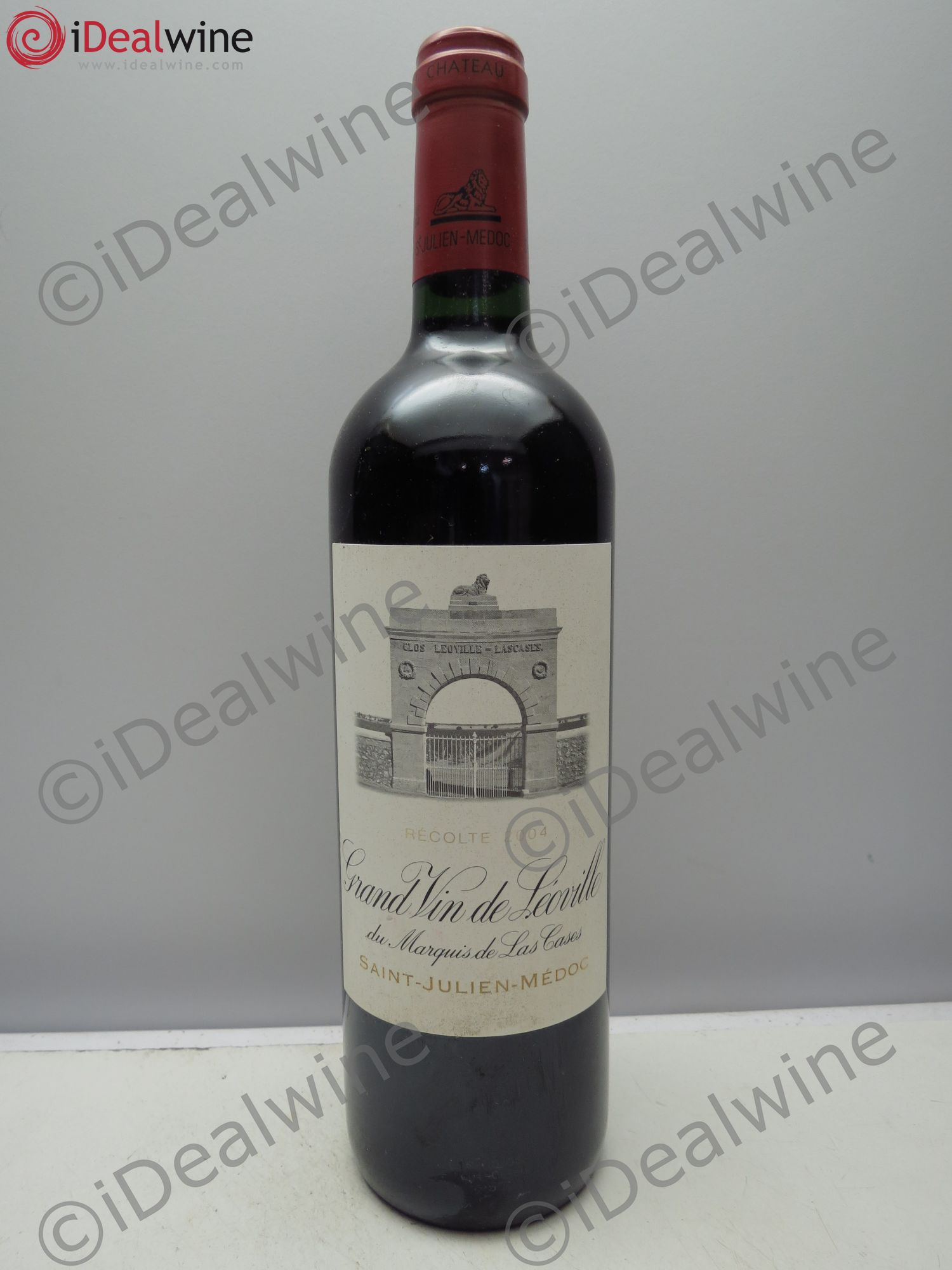 Château Léoville Las Cases 2ème Grand Cru Classé 2004 - Lot de 1 bouteille - 0
