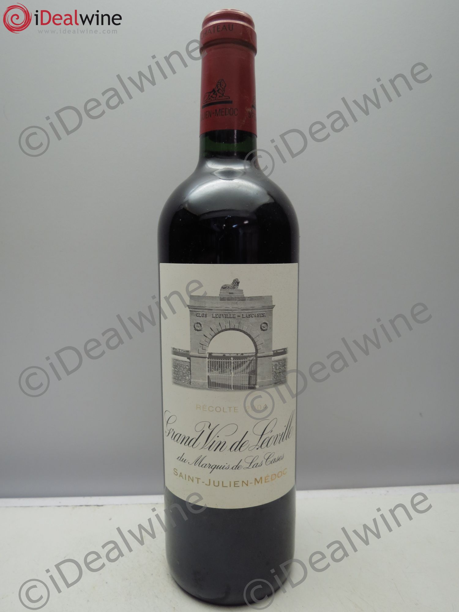 Château Léoville Las Cases 2ème Grand Cru Classé 2004 - Lot de 1 bouteille - 0