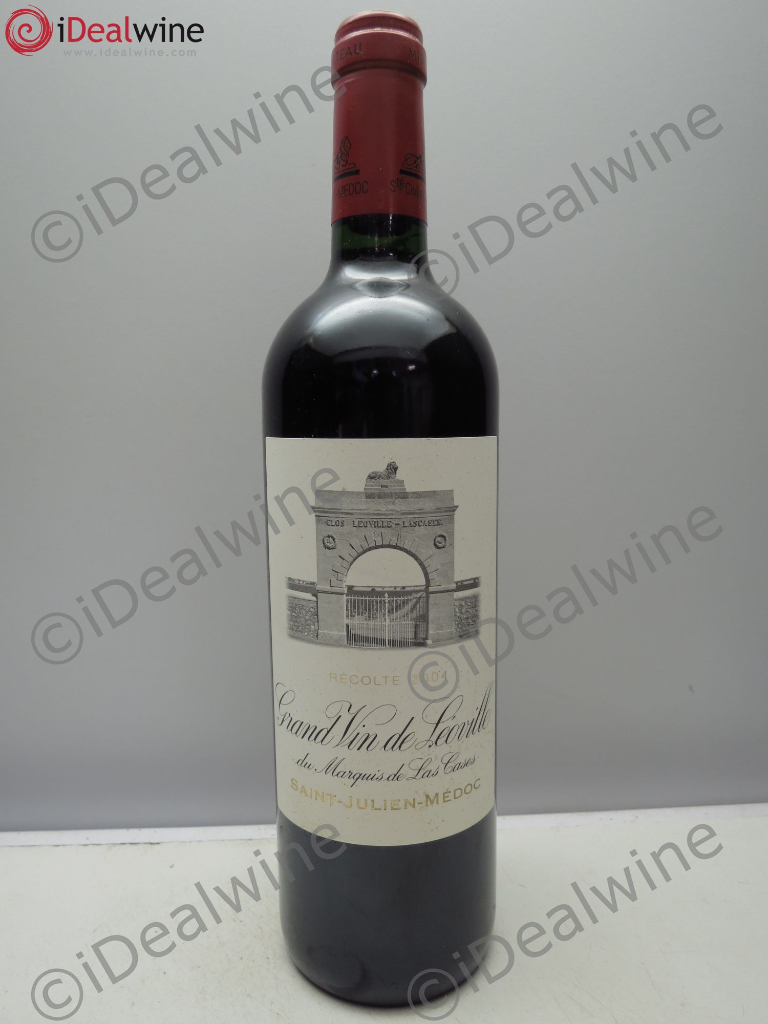 Château Léoville Las Cases 2ème Grand Cru Classé 2004 - Lot de 1 bouteille - 0