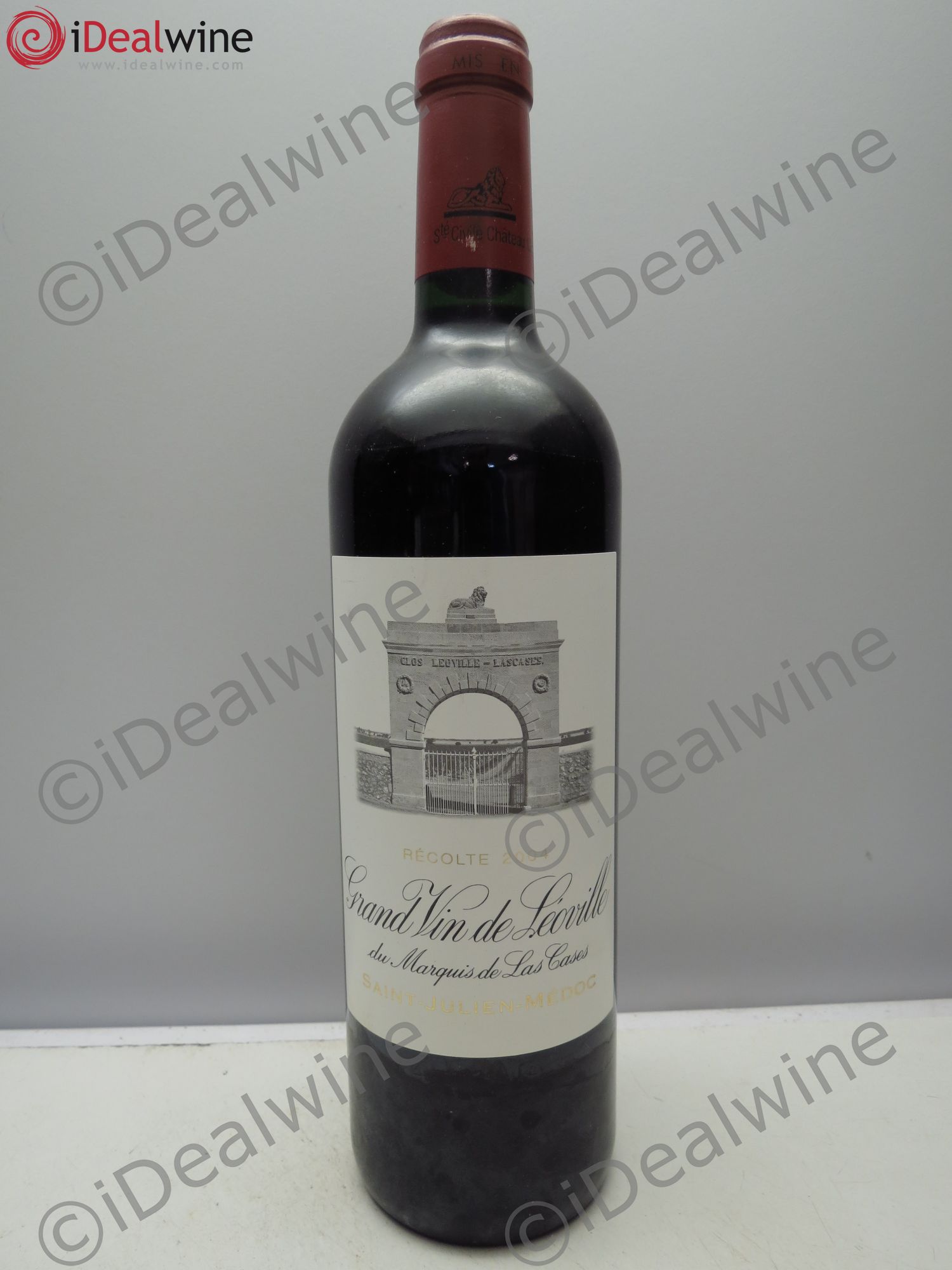 Château Léoville Las Cases 2ème Grand Cru Classé 2004 - Lot de 1 bouteille - 0