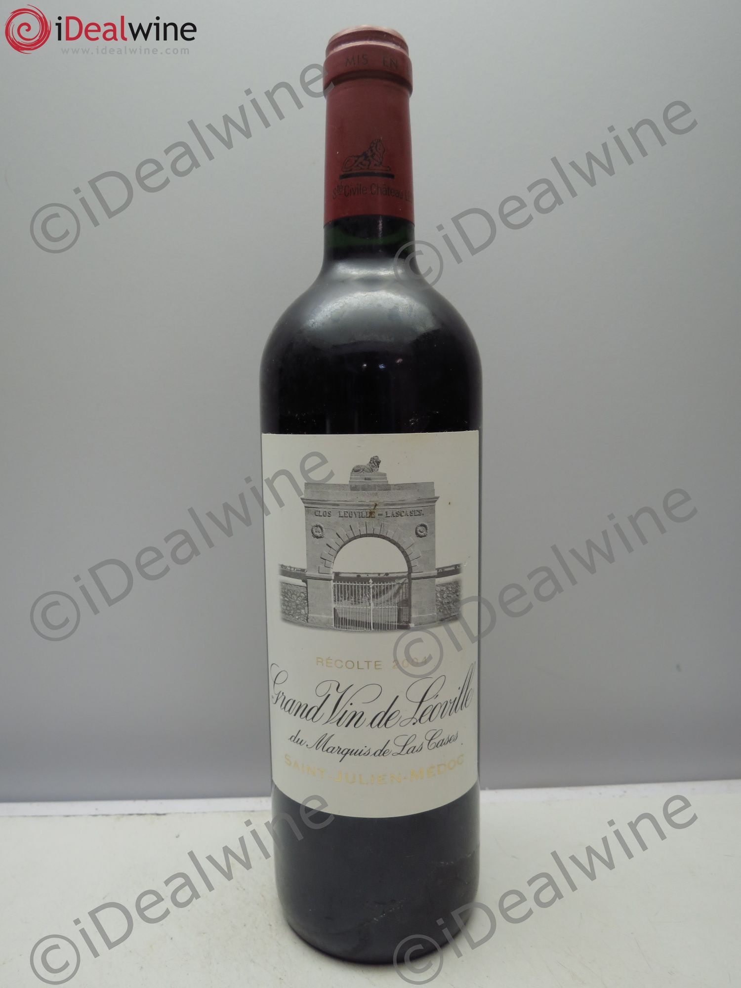 Château Léoville Las Cases 2ème Grand Cru Classé 2004 - Lot de 1 bouteille - 0