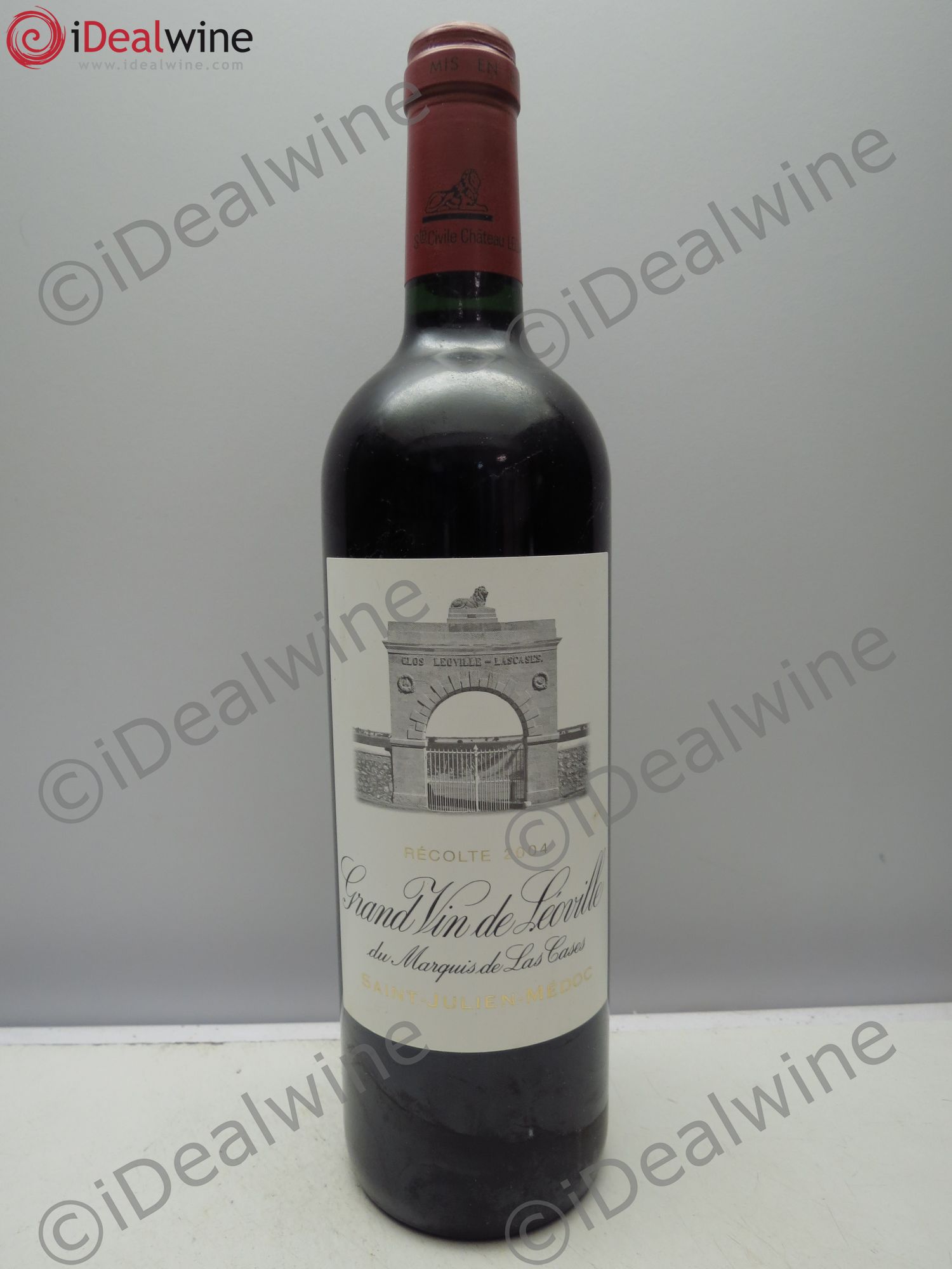 Château Léoville Las Cases 2ème Grand Cru Classé 2004 - Lot de 1 bouteille - 0