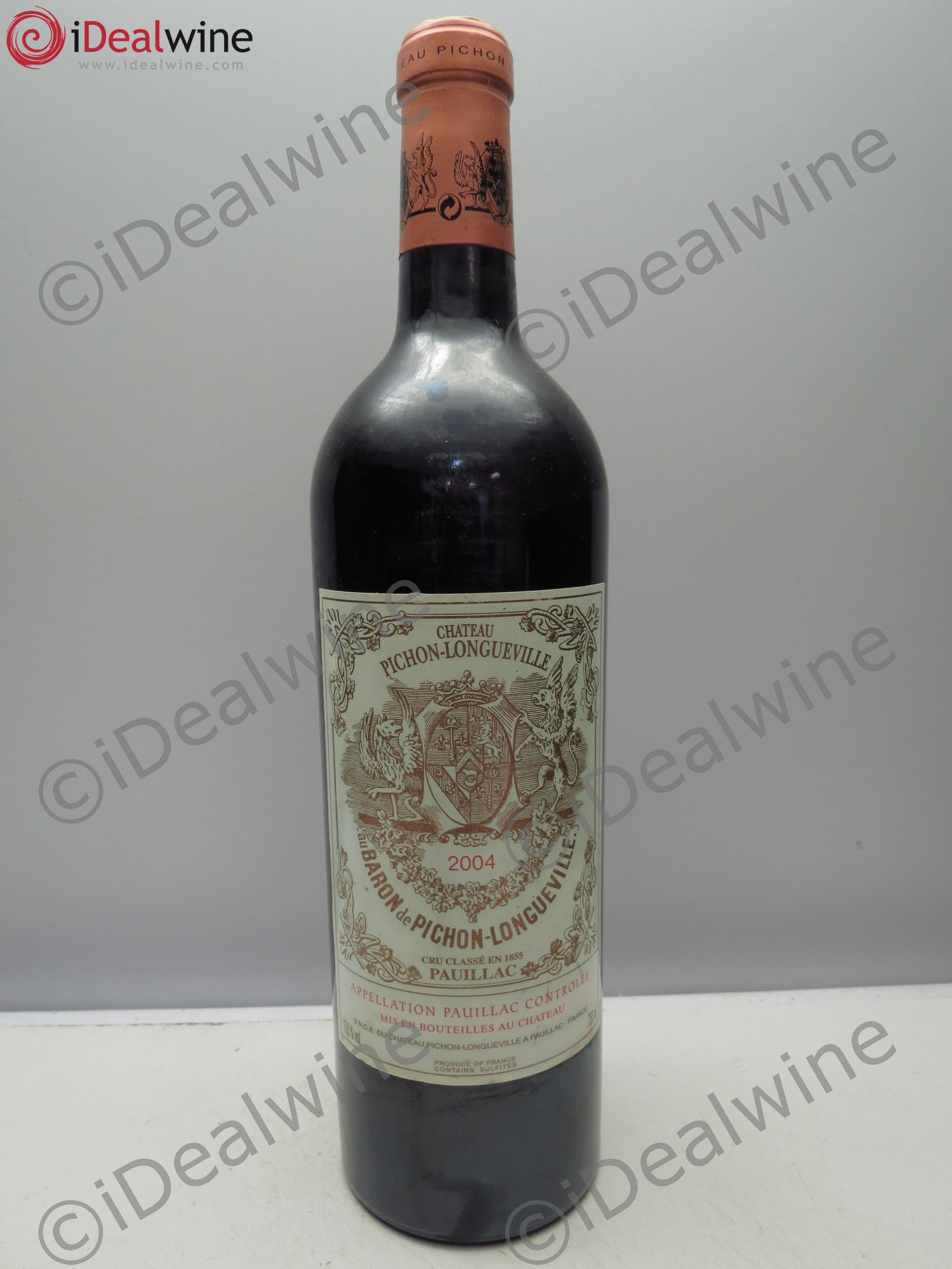 Pichon Longueville Baron 2ème Grand Cru Classé 2004 - Lot de 1 bouteille - 0
