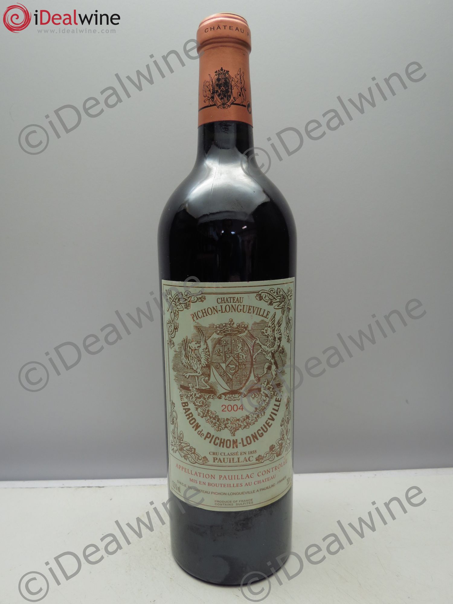 Pichon Longueville Baron 2ème Grand Cru Classé 2004 - Lot de 1 bouteille - 0