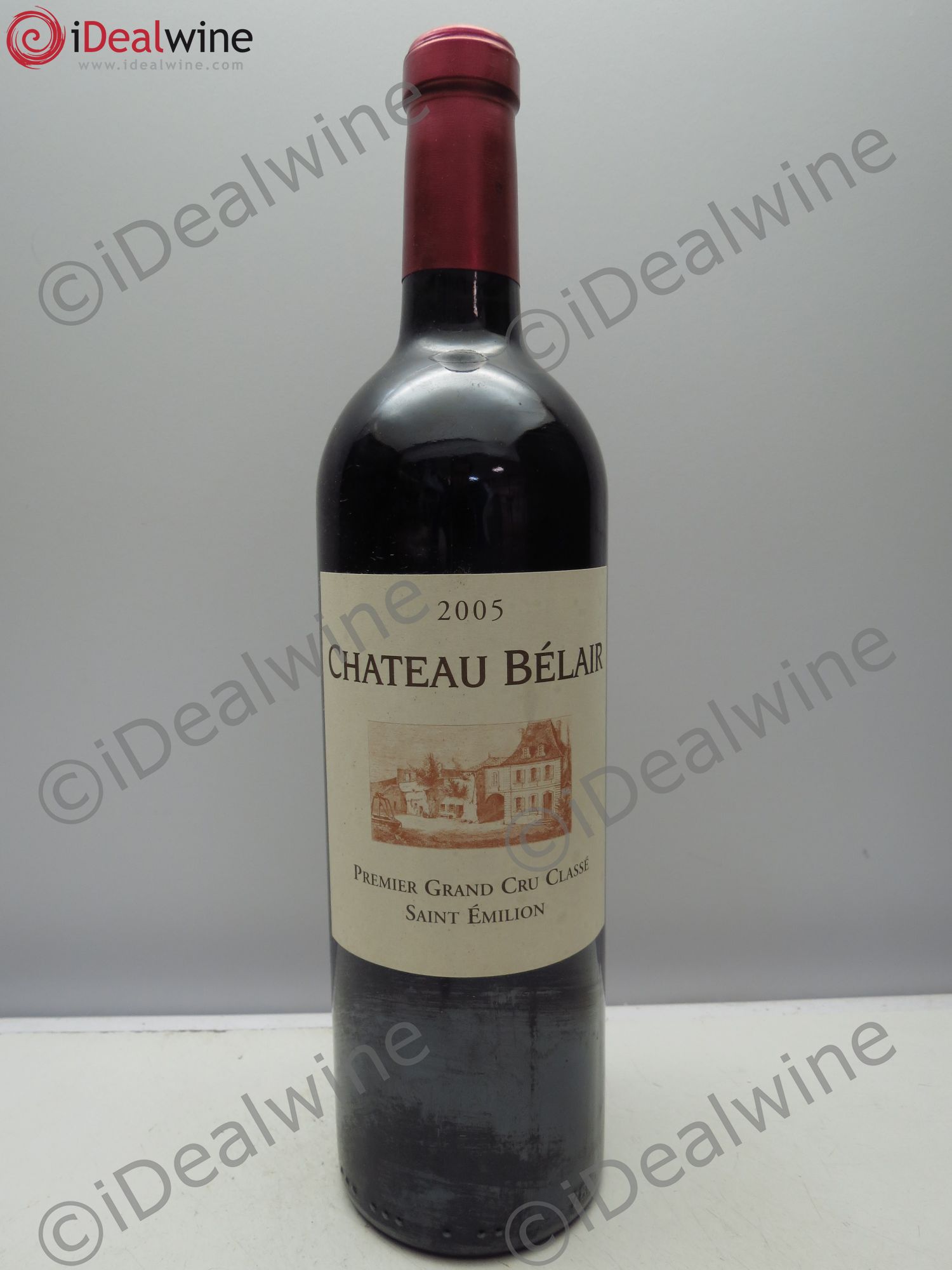 Château Belair (Belair-Monange) 1er Grand Cru Classé B 2005 - Lot de 6 bouteilles - 0