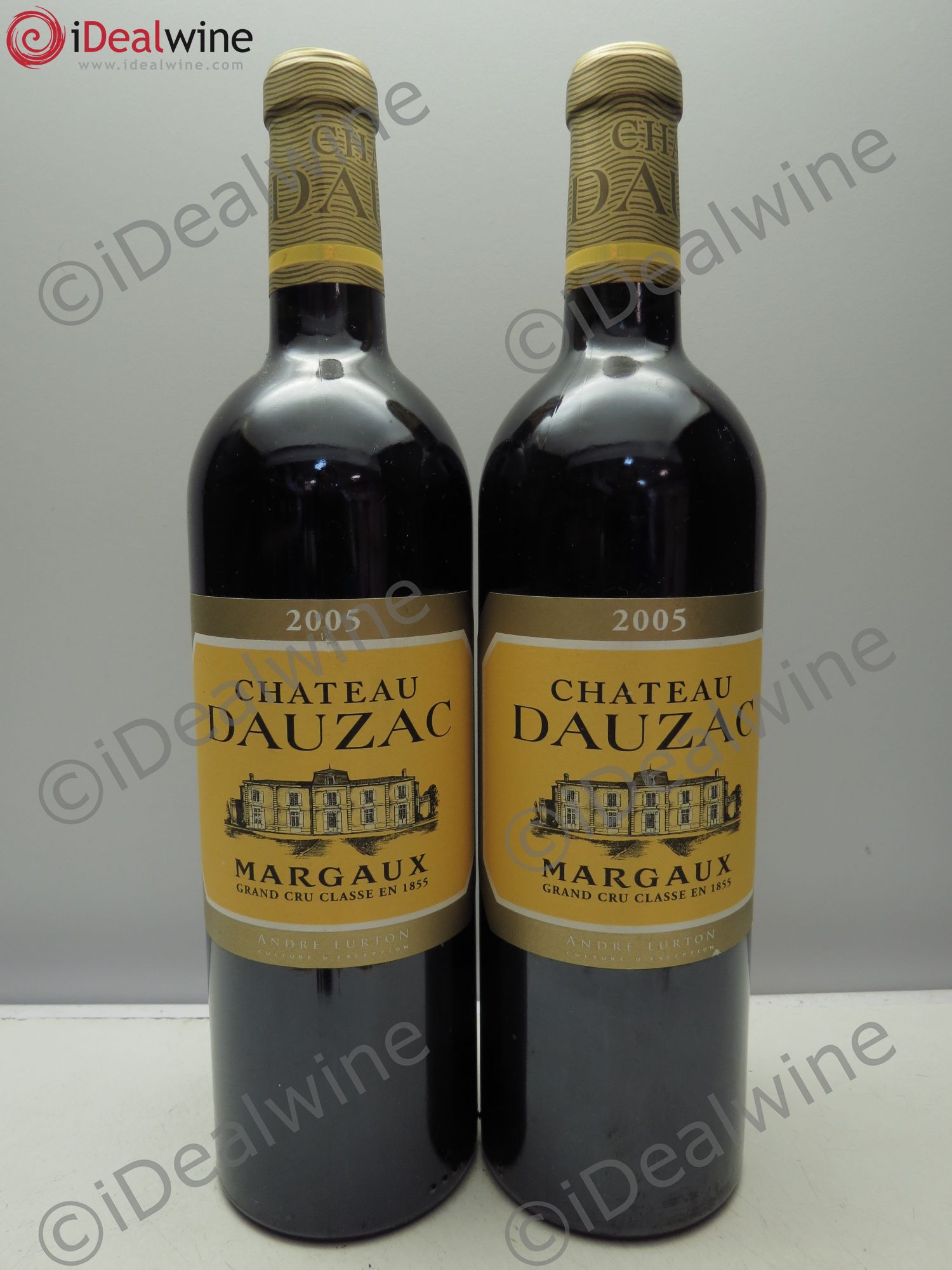 Château Dauzac 5ème Grand Cru Classé 2005 - Lot de 2 bouteilles - 0