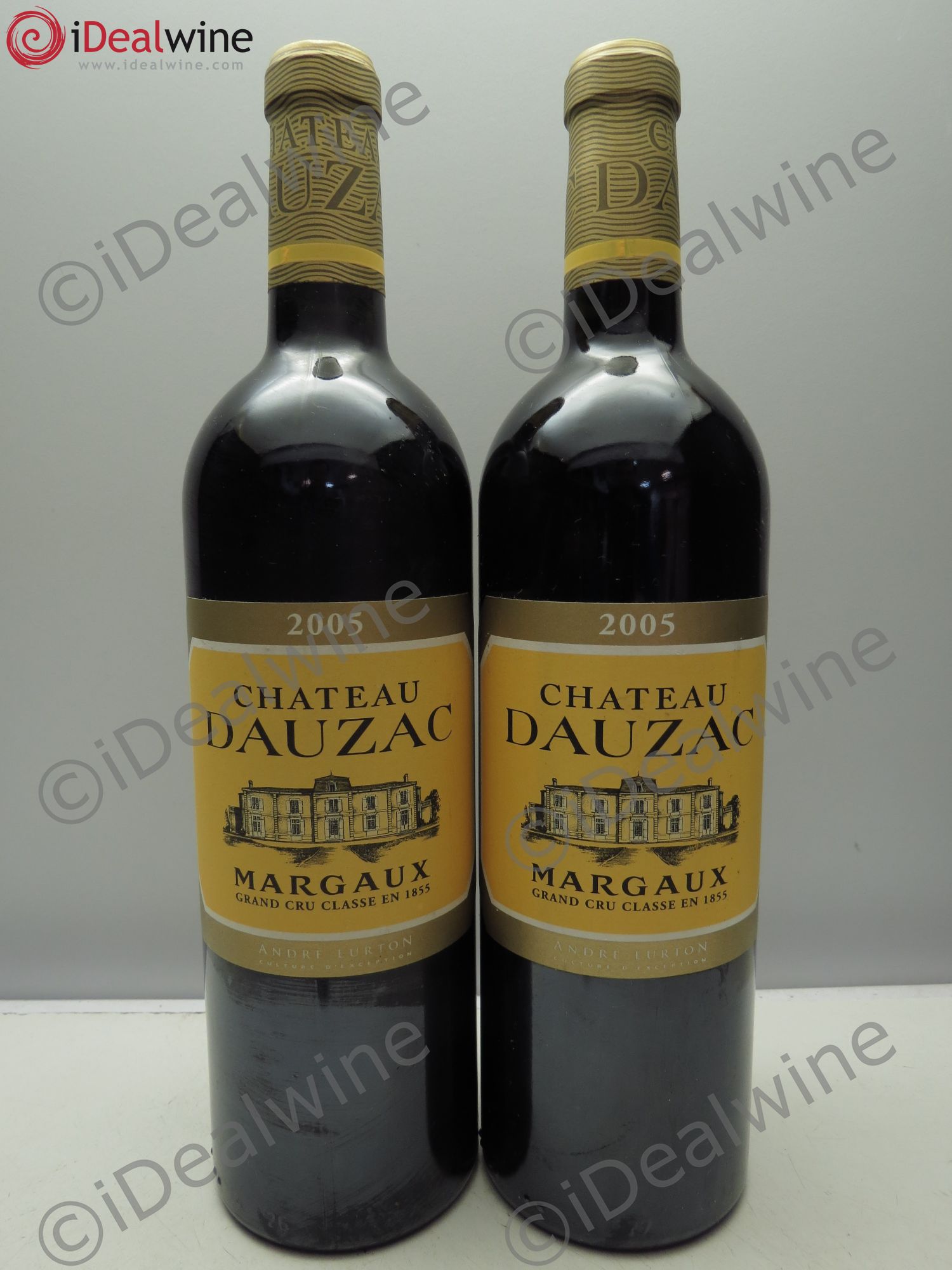 Château Dauzac 5ème Grand Cru Classé 2005 - Lot de 2 bouteilles - 0