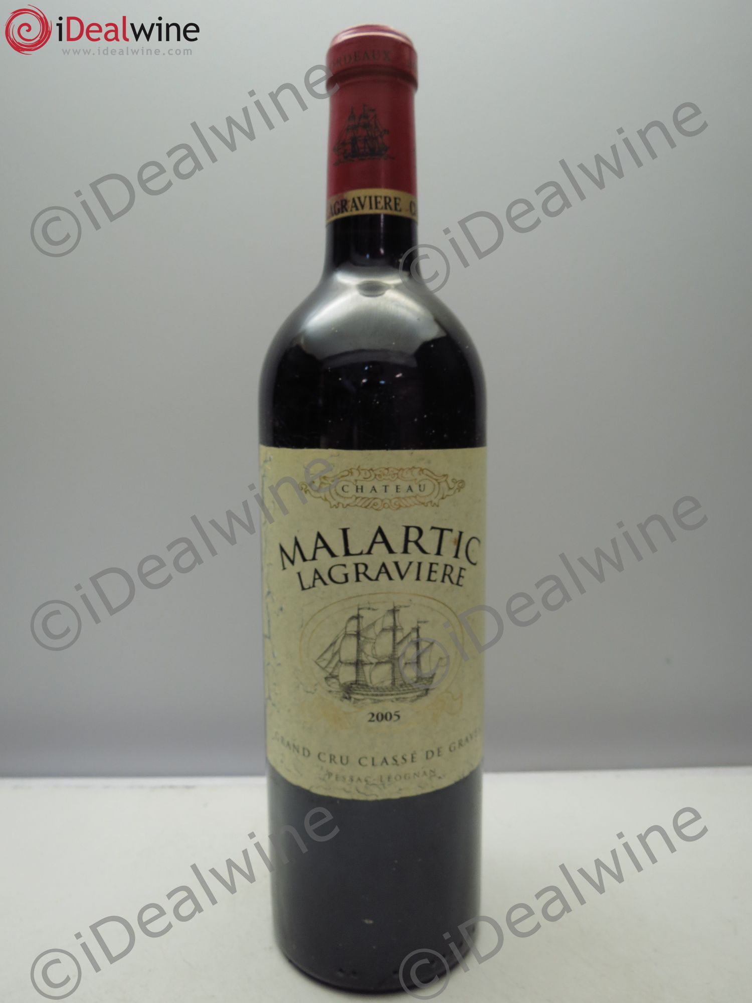 Château Malartic-Lagravière Cru Classé de Graves 2005 - Lot de 1 bouteille - 0