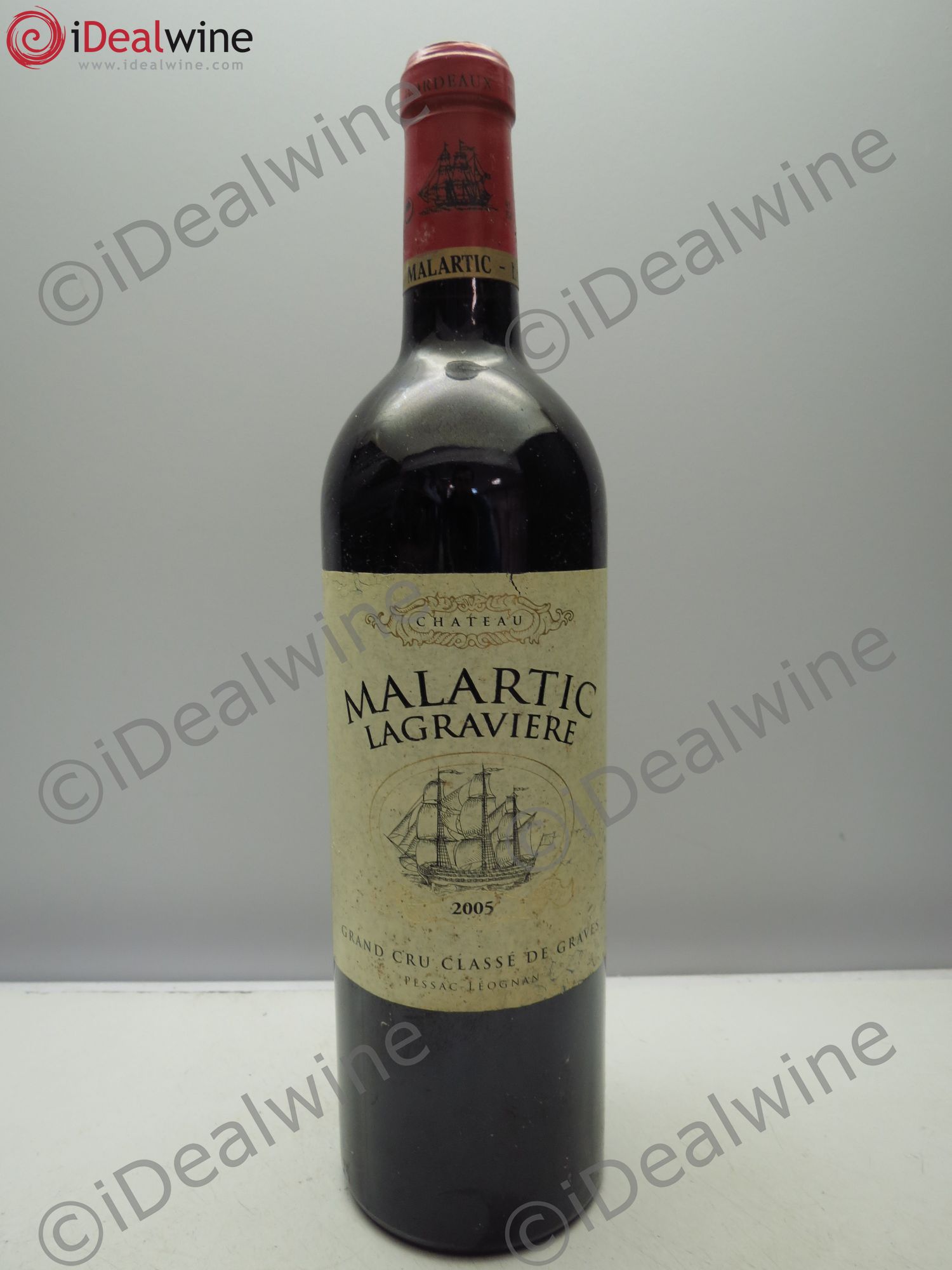 Château Malartic-Lagravière Cru Classé de Graves 2005 - Lot de 1 bouteille - 0
