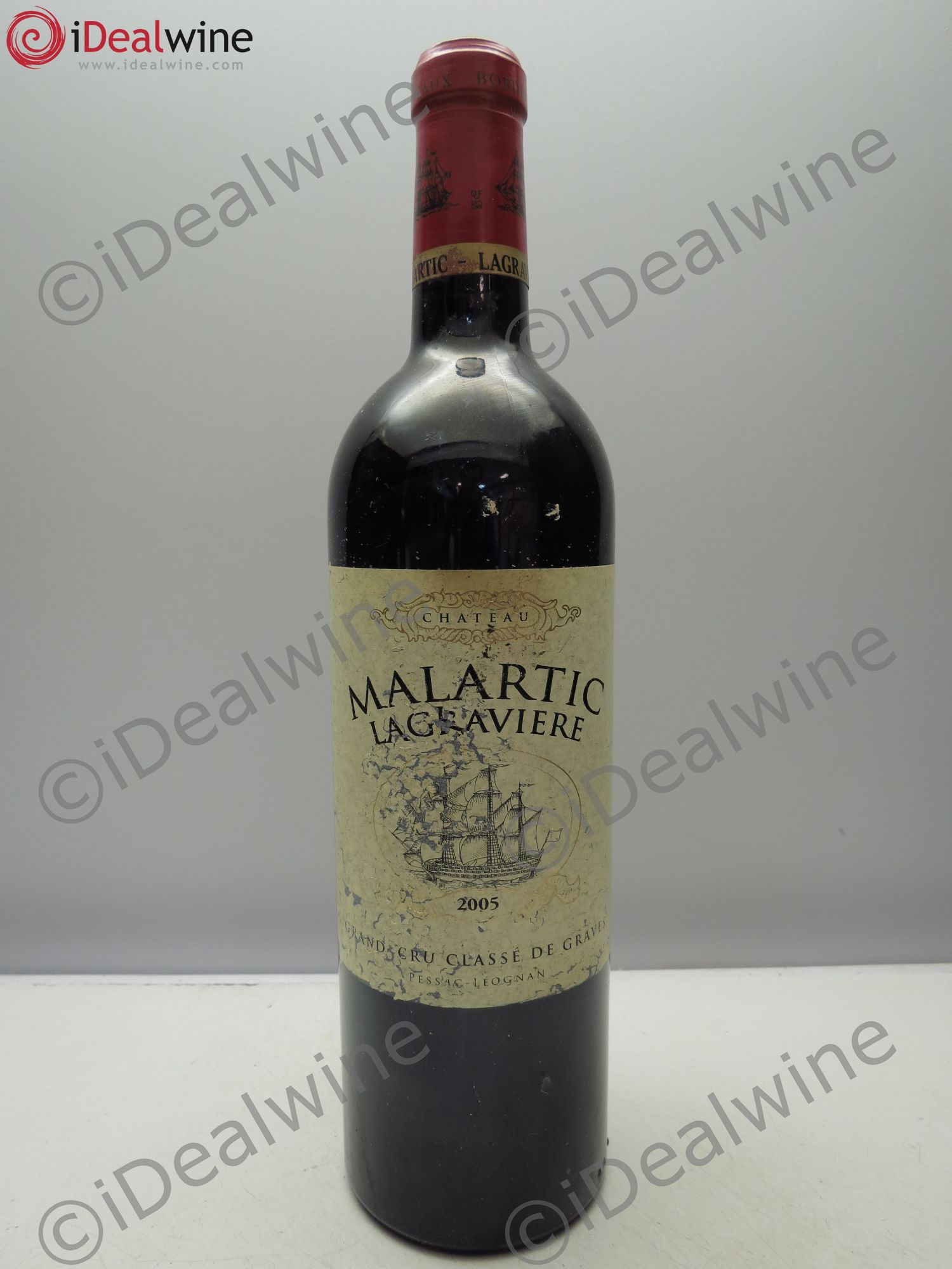 Château Malartic-Lagravière Cru Classé de Graves 2005 - Lot de 1 bouteille - 0