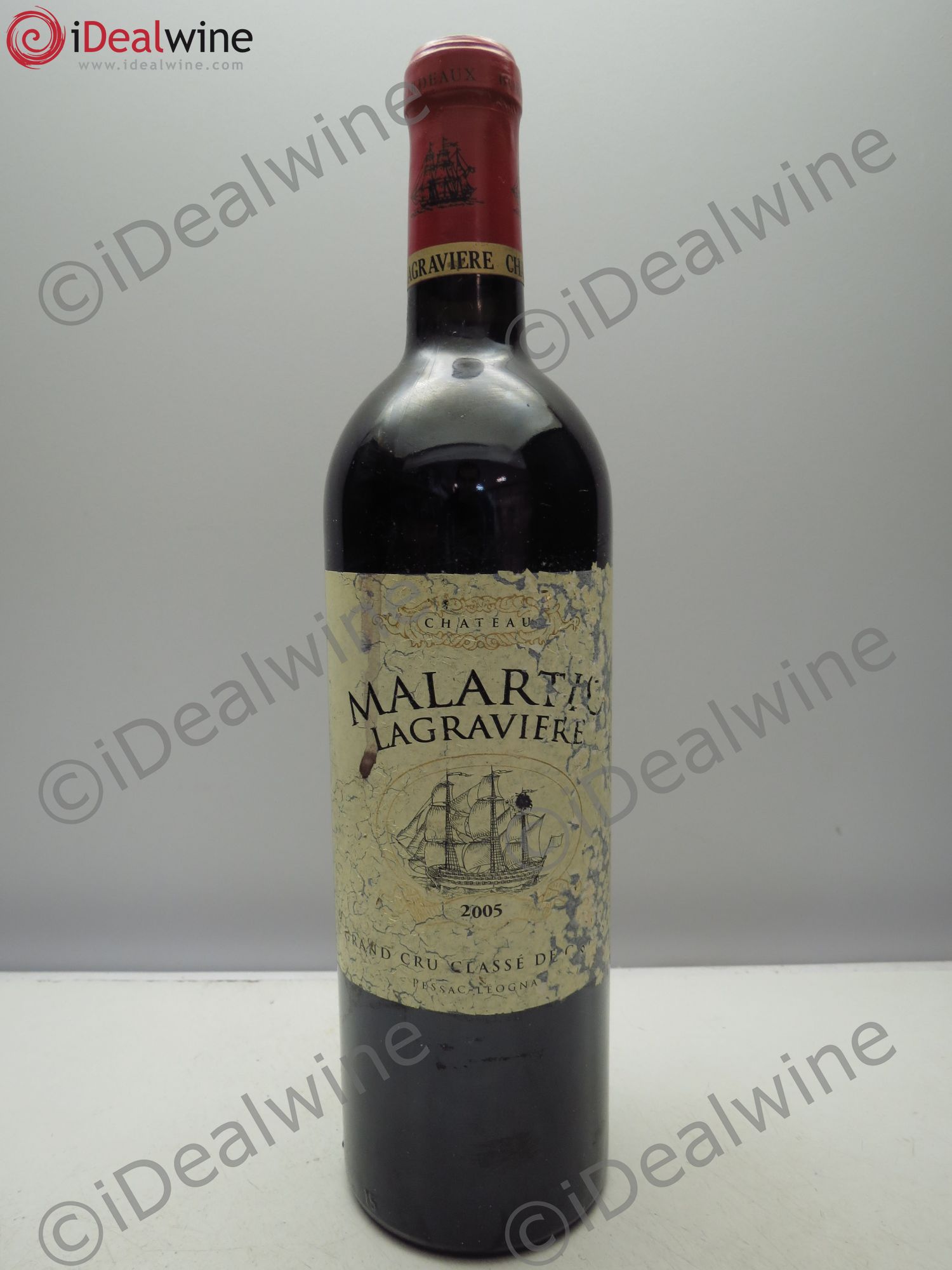 Château Malartic-Lagravière Cru Classé de Graves 2005 - Lot de 1 bouteille - 0