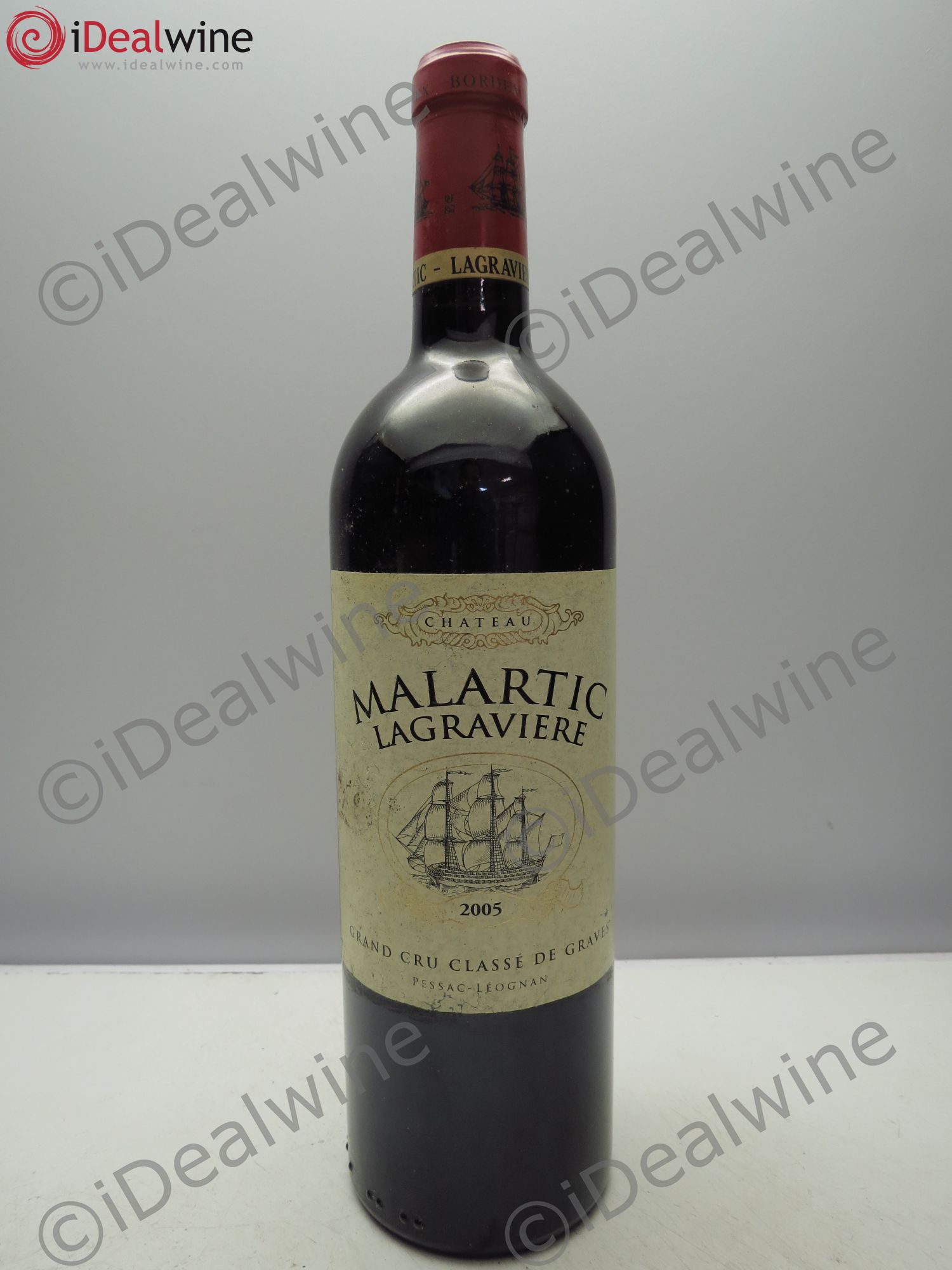 Château Malartic-Lagravière Cru Classé de Graves 2005 - Lot de 1 bouteille - 0