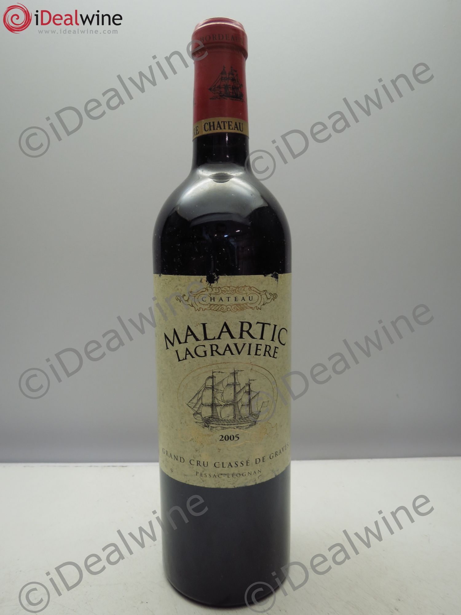 Château Malartic-Lagravière Cru Classé de Graves 2005 - Lot de 1 bouteille - 0