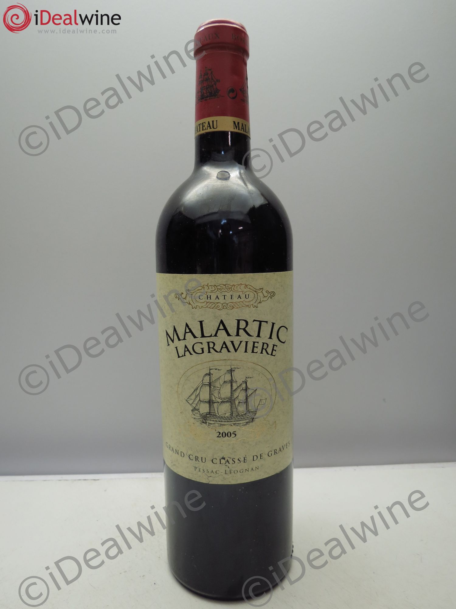 Château Malartic-Lagravière Cru Classé de Graves 2005 - Lot de 1 bouteille - 0