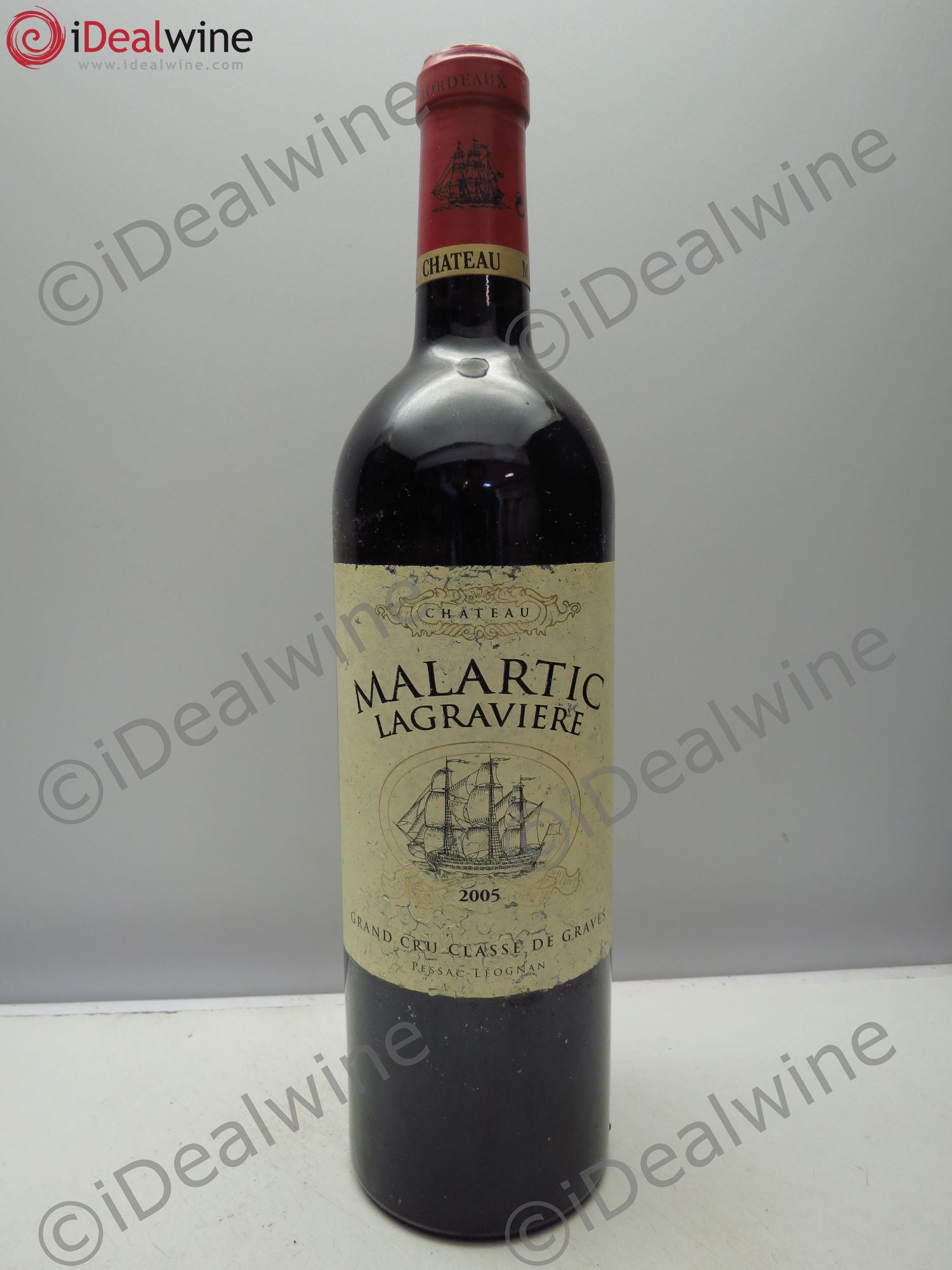 Château Malartic-Lagravière Cru Classé de Graves 2005 - Lot de 1 bouteille - 0
