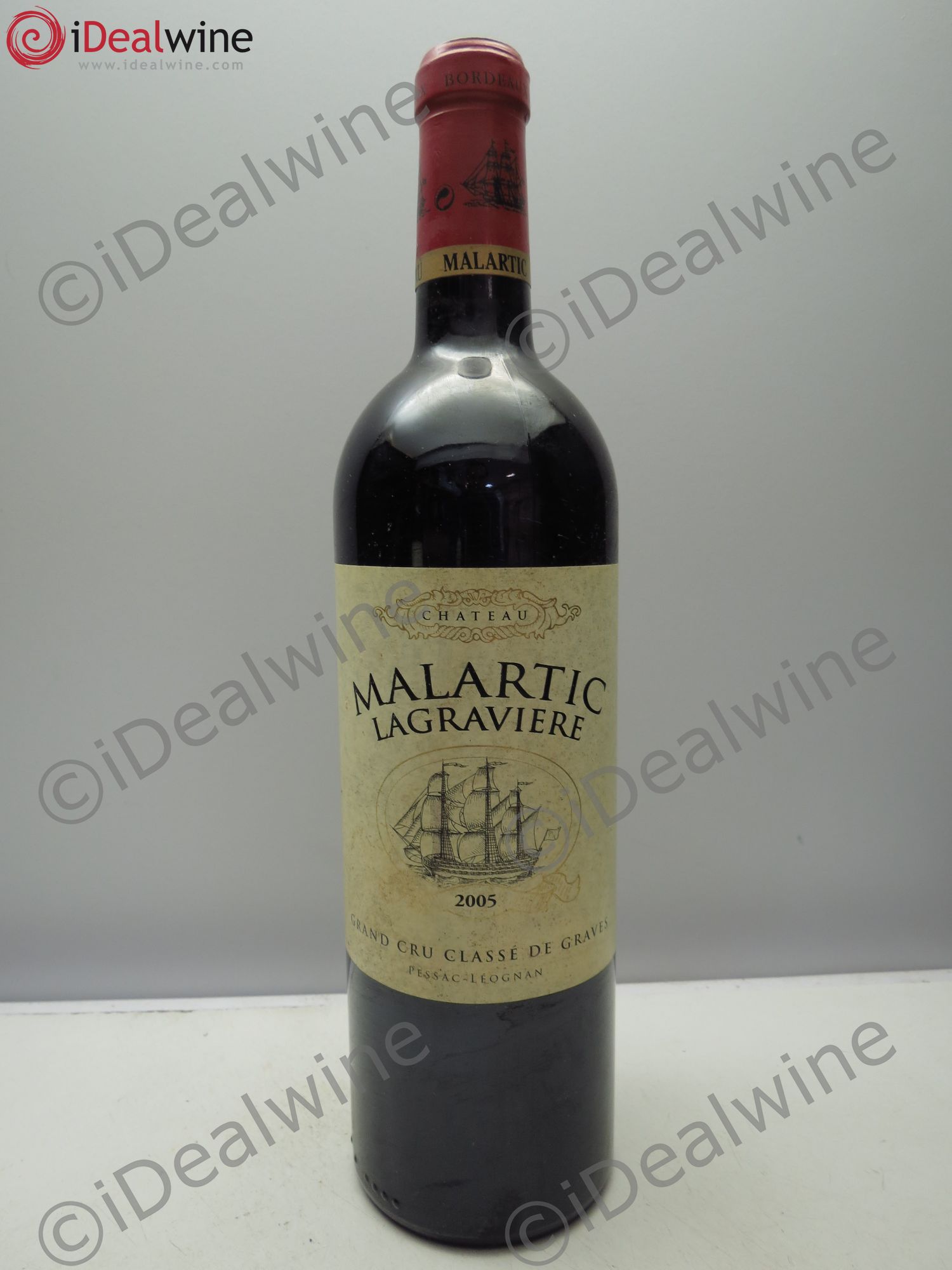 Château Malartic-Lagravière Cru Classé de Graves 2005 - Lot de 1 bouteille - 0