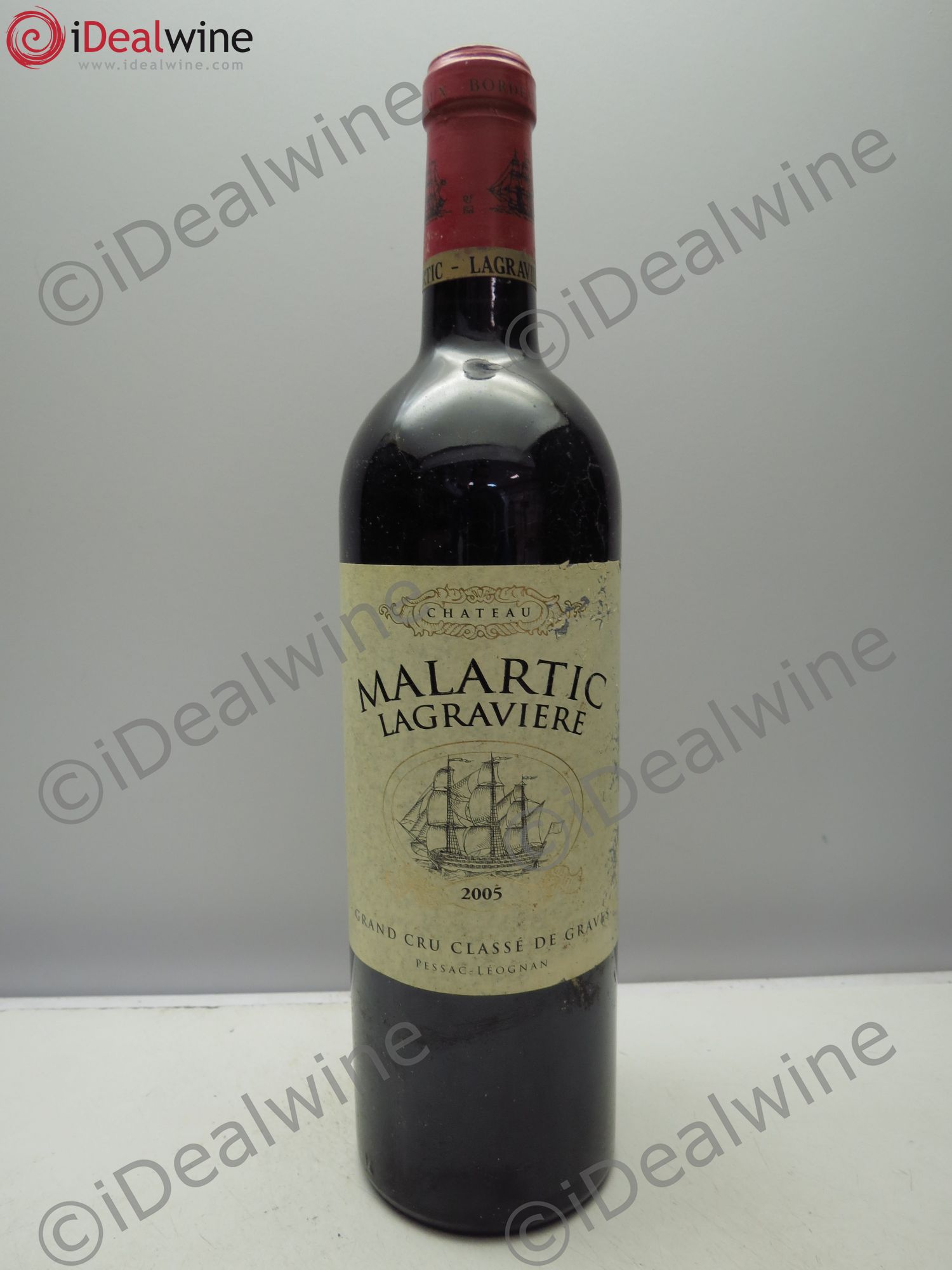 Château Malartic-Lagravière Cru Classé de Graves 2005 - Lot de 1 bouteille - 0