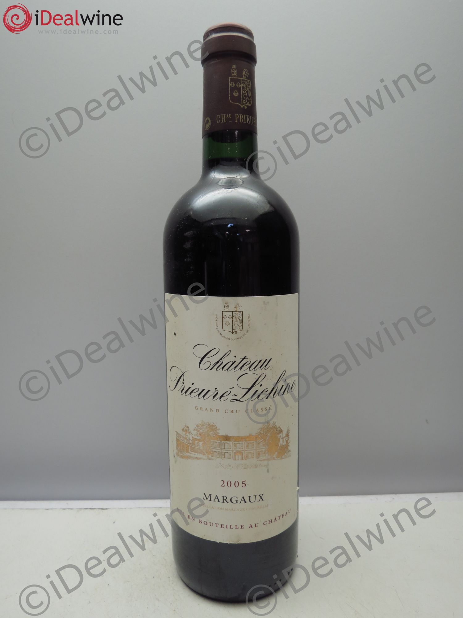 Château Prieuré Lichine 4ème Grand Cru Classé 2005 - Lot de 1 bouteille - 0