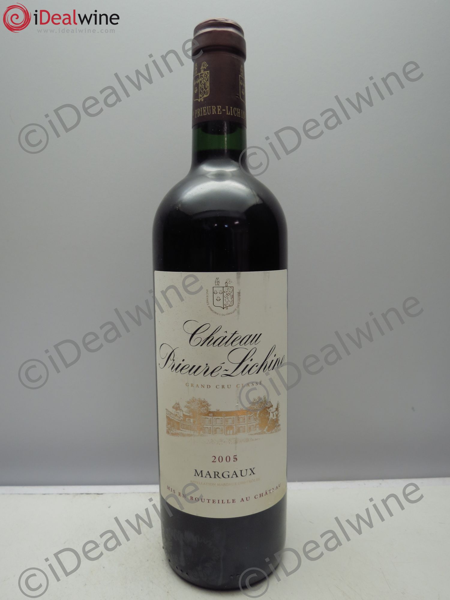 Château Prieuré Lichine 4ème Grand Cru Classé 2005 - Lot de 1 bouteille - 0