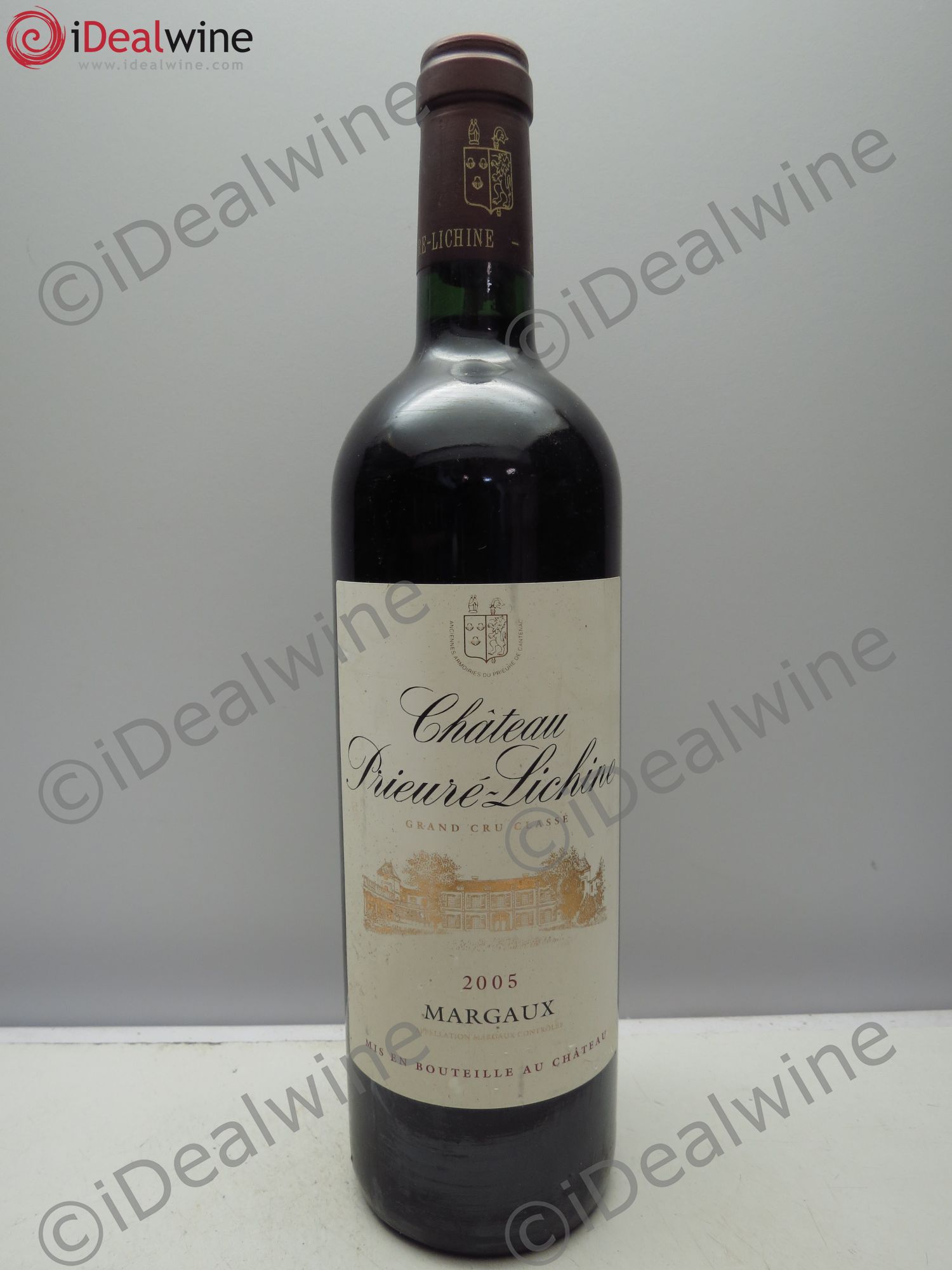 Château Prieuré Lichine 4ème Grand Cru Classé 2005 - Lot de 1 bouteille - 0