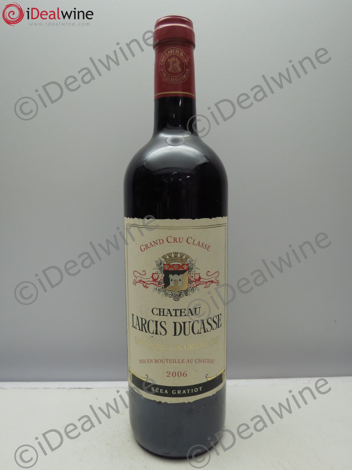 Château Larcis Ducasse 1er Grand Cru Classé B 2006 - Lot de 1 bouteille - 0