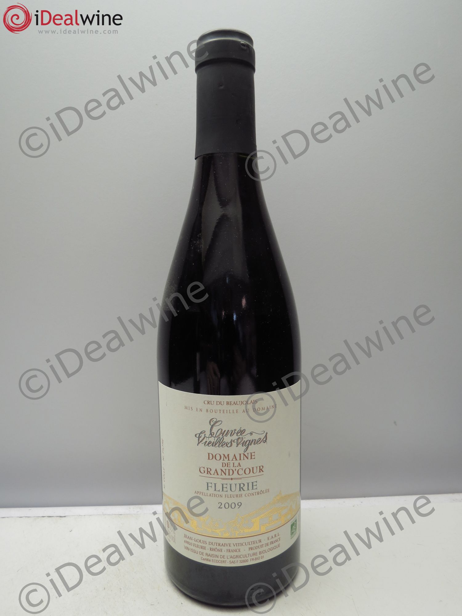Fleurie Vieilles Vignes Domaine de la Grand'Cour 2009 - Posten von 1 Flasche - 0