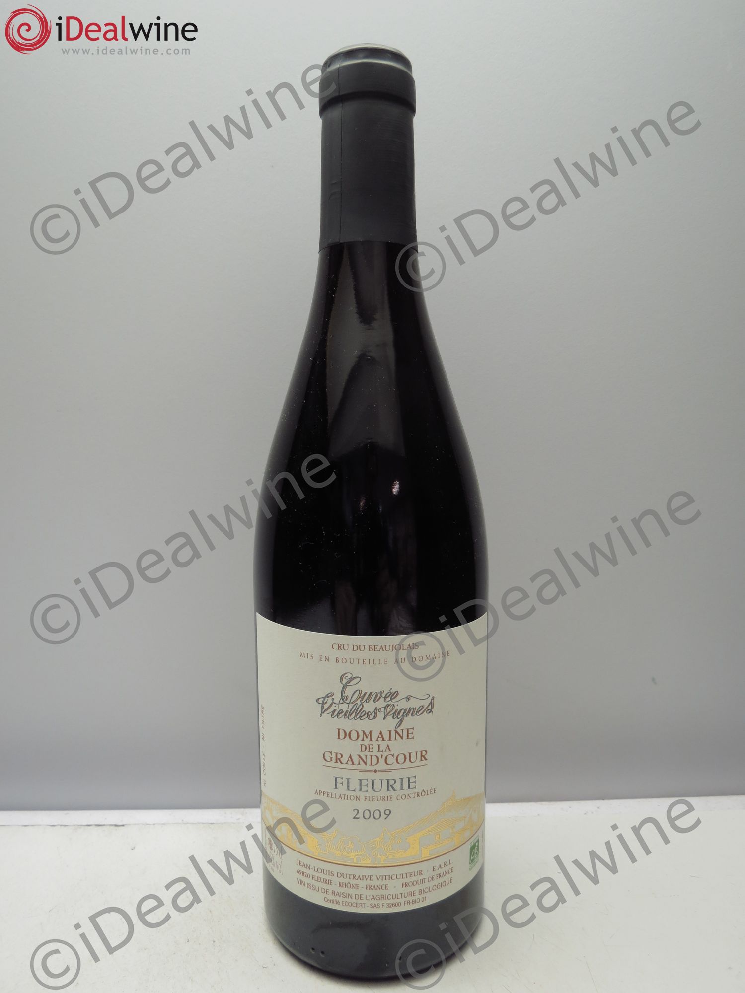 Fleurie Vieilles Vignes Domaine de la Grand'Cour 2009 - Posten von 1 Flasche - 0