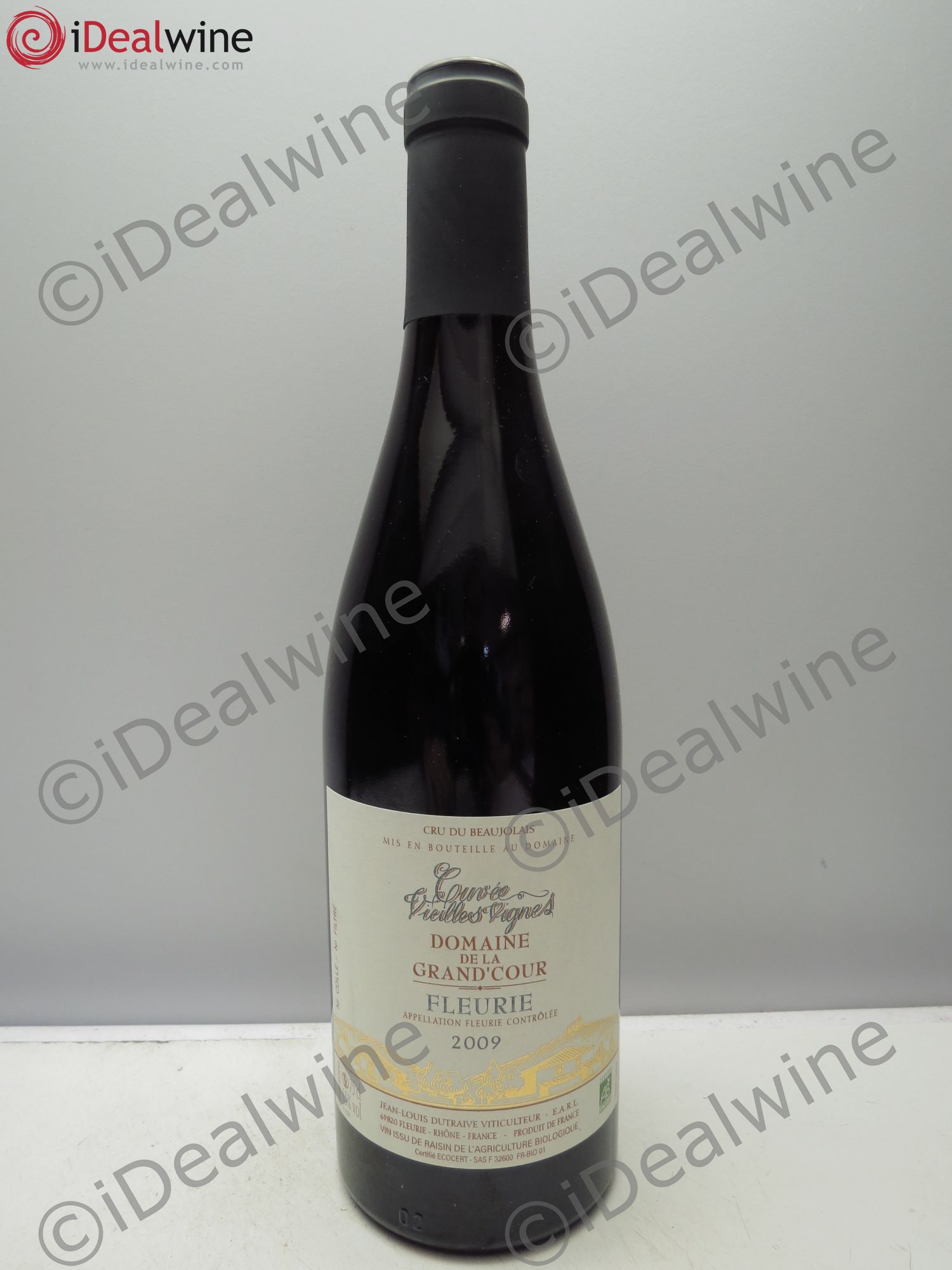 Fleurie Vieilles Vignes Domaine de la Grand'Cour 2009 - Posten von 1 Flasche - 0