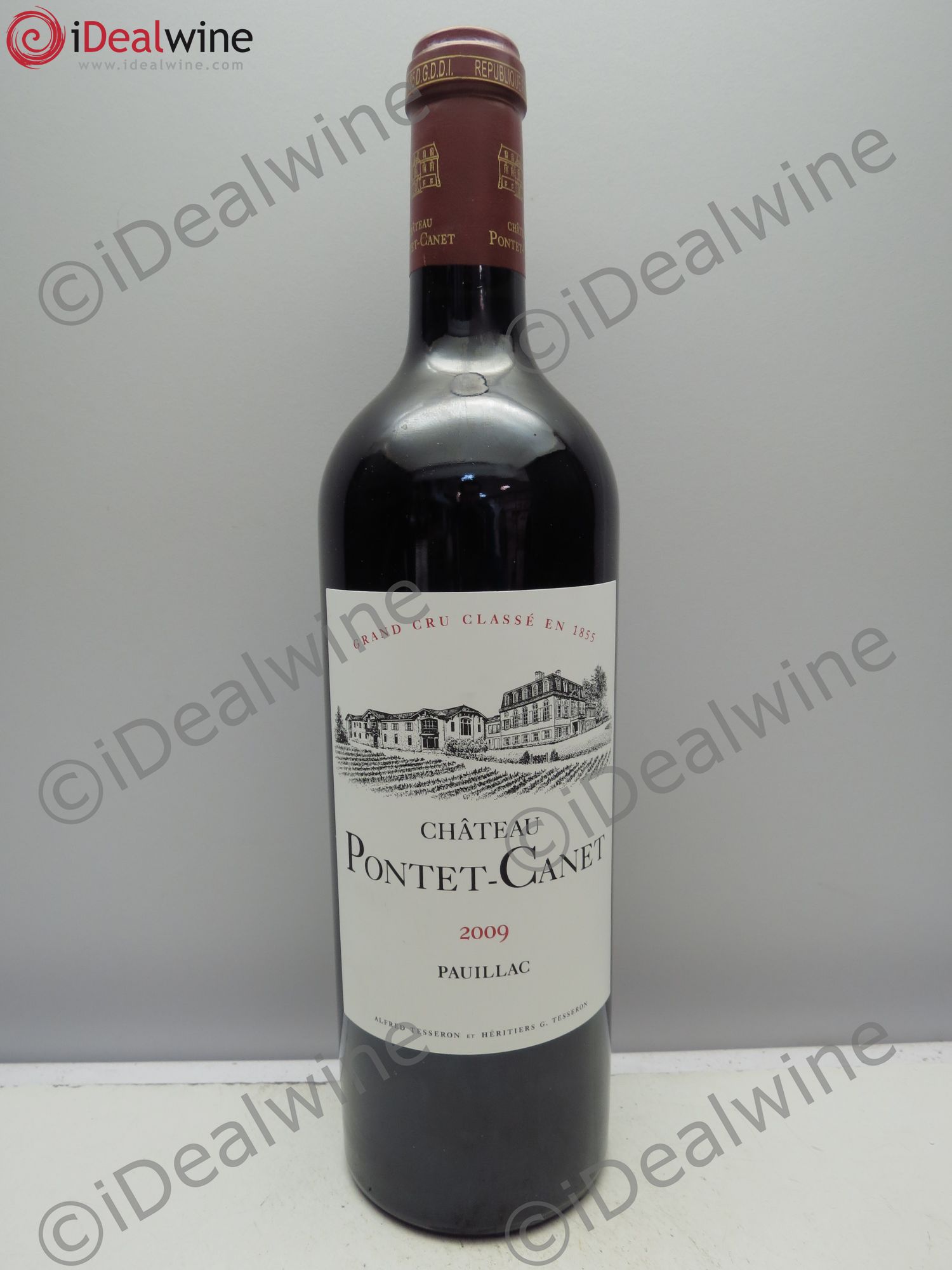 Château Pontet Canet 5ème Grand Cru Classé 2009 - Lot de 1 bouteille - 0