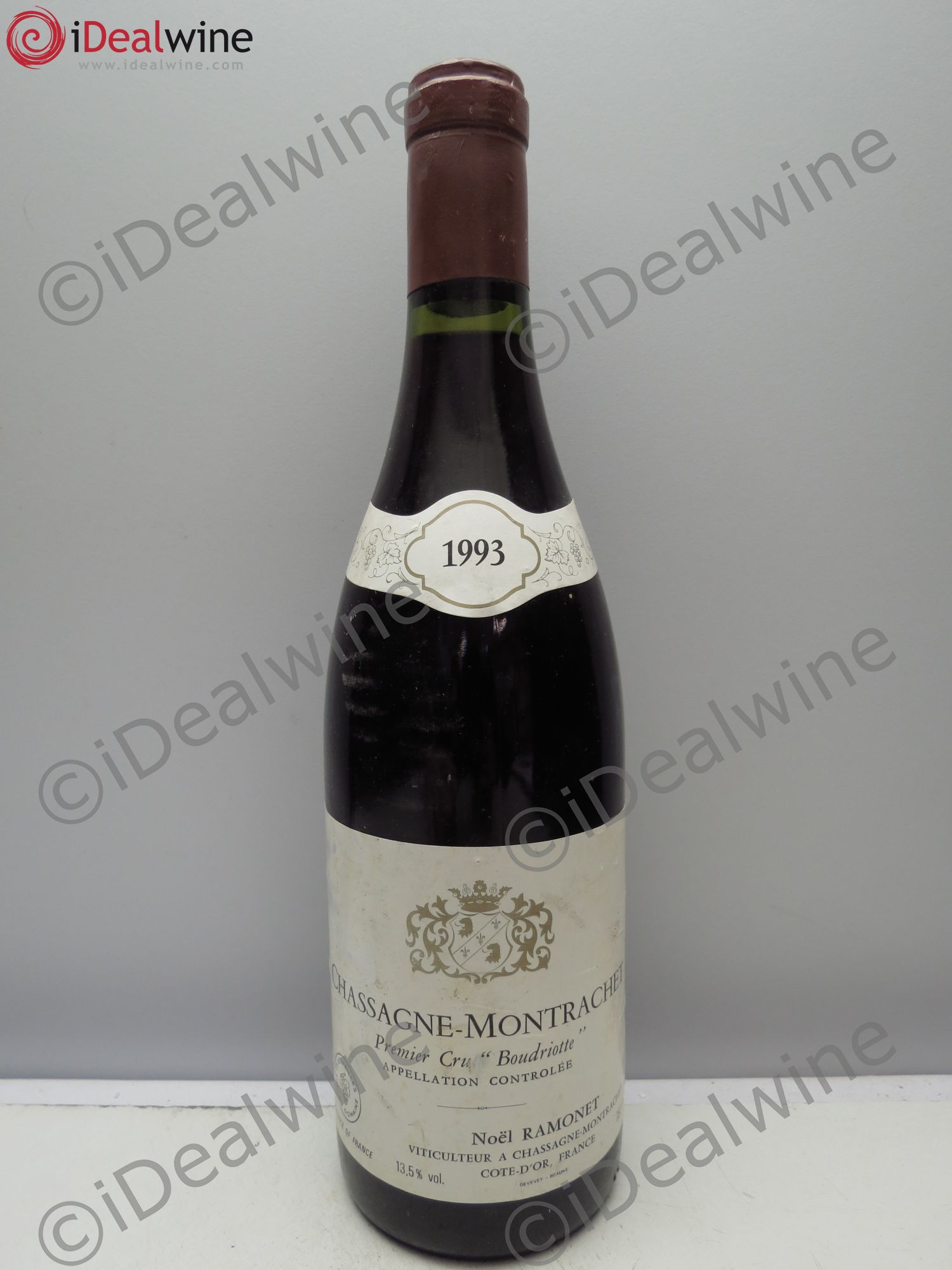Chassagne-Montrachet 1er Cru 1993 - Lot de 1 bouteille - 0
