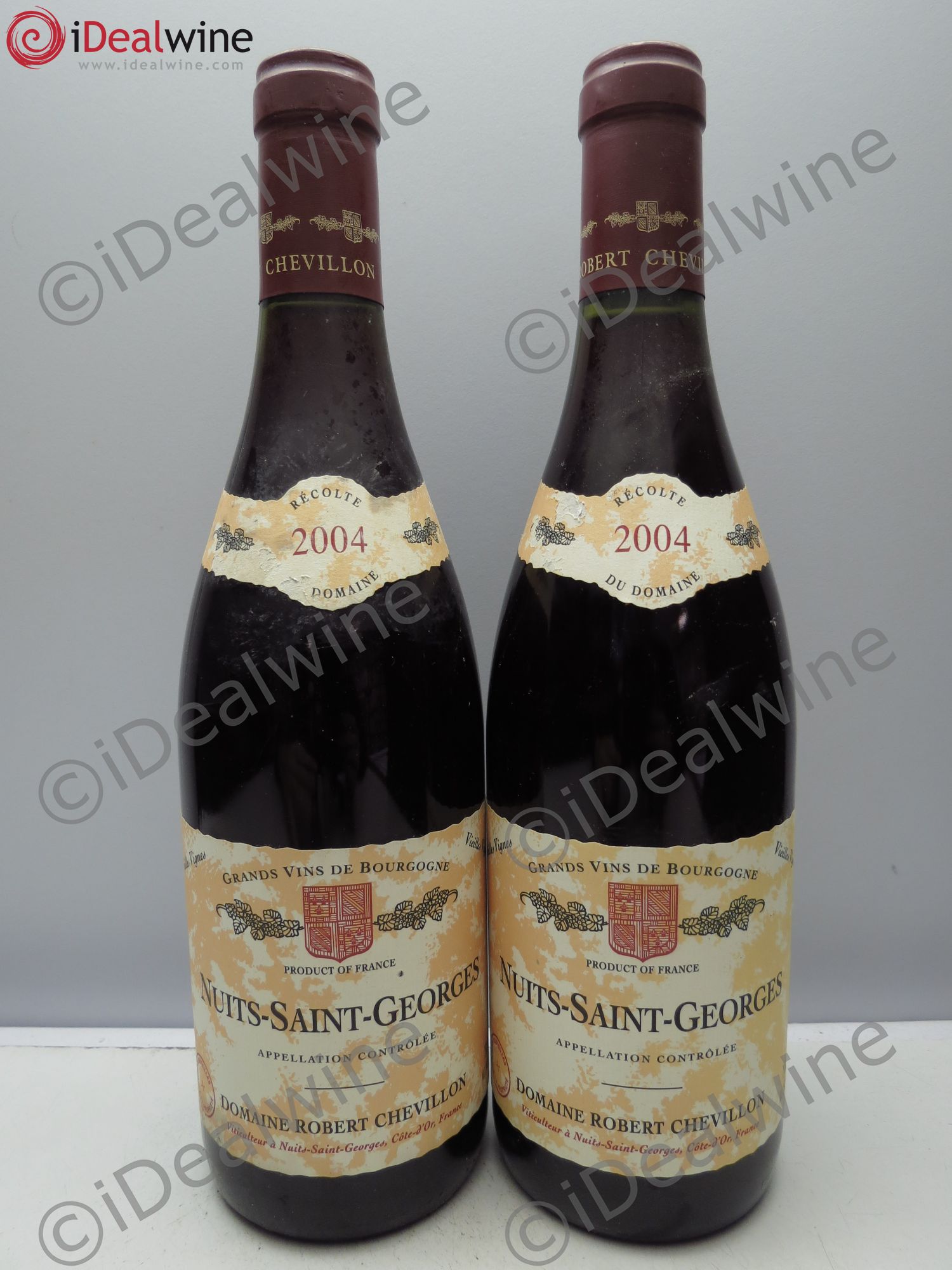 Nuits-Saint-Georges R.Chevillon 2004 - Lot de 2 bouteilles - 0