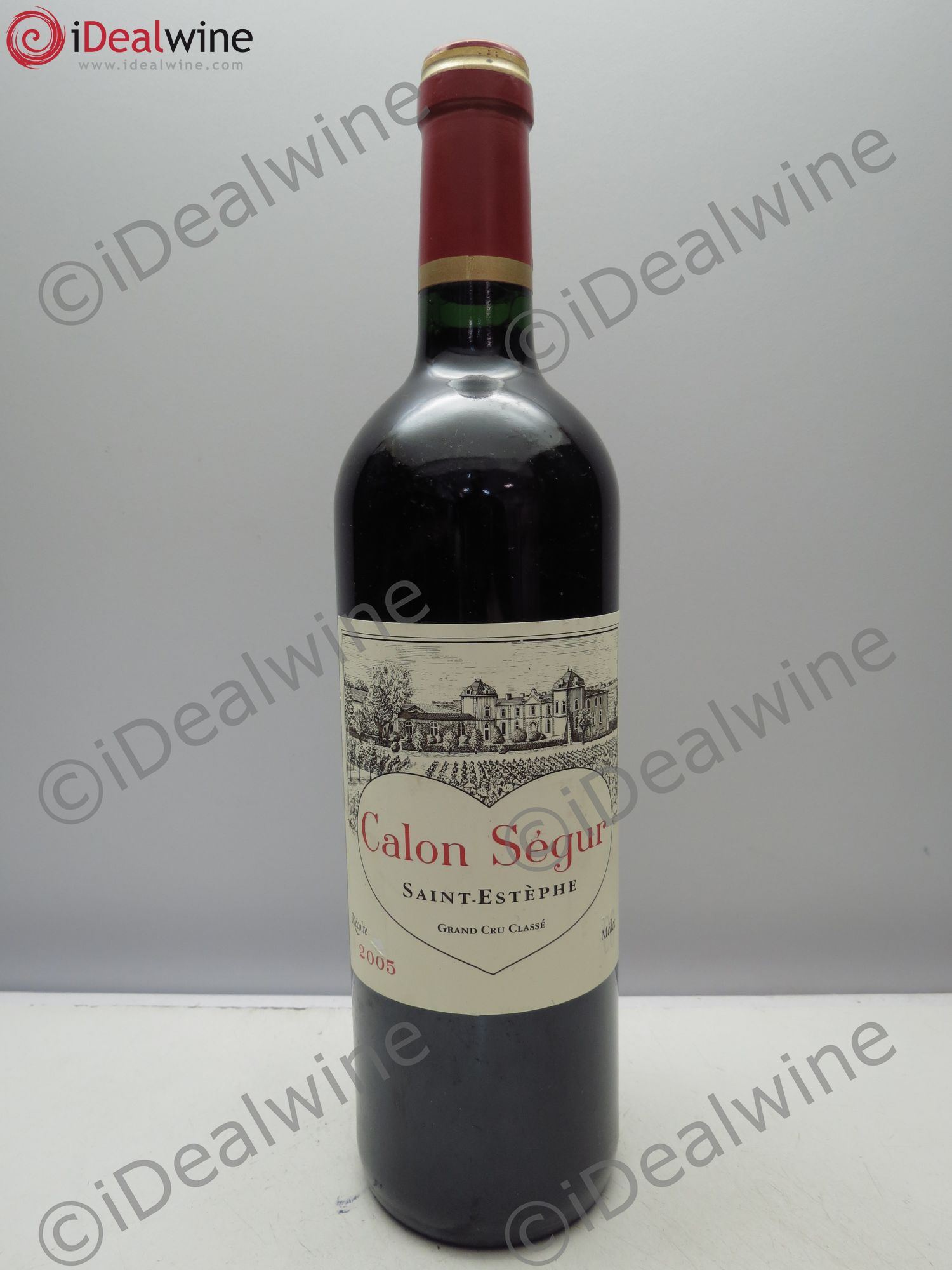 Château Calon Ségur 3ème Grand Cru Classé 2005 - Lot de 1 bouteille - 0